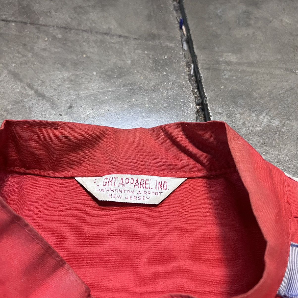 Vintage True Vintage 60s 70s Flight Jacket Zip Up Lightweight Boxy Size US L / EU 52-54 / 3 - 6 Thumbnail