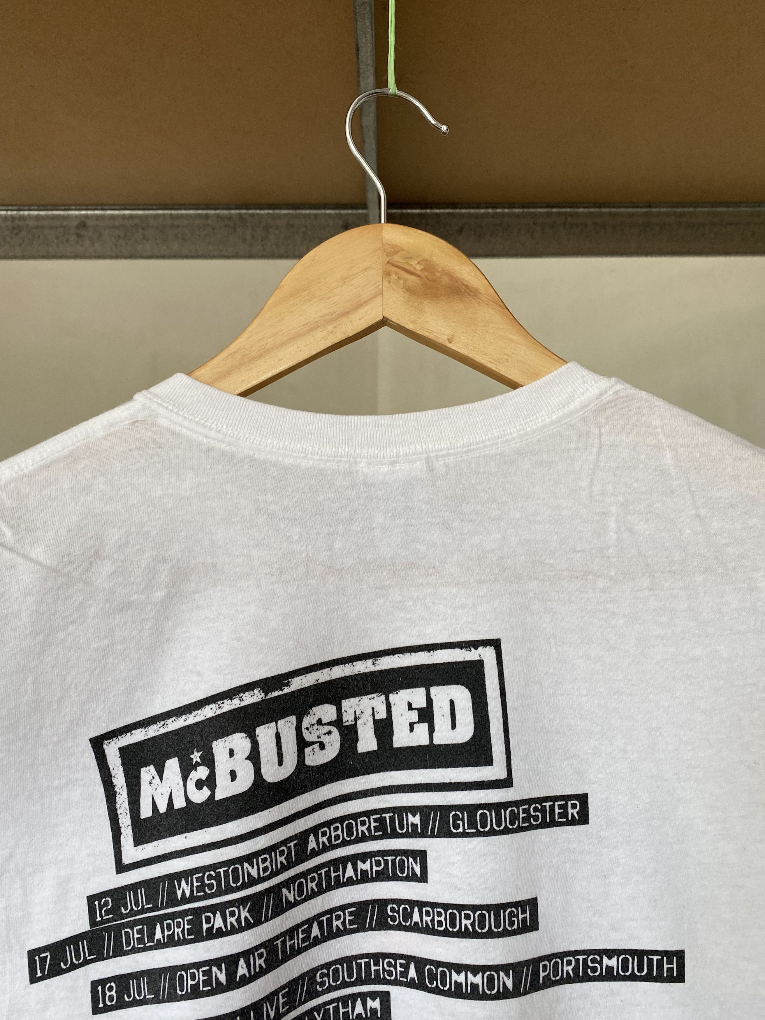Band Tees Vintage 2015 McBusted Hot Summer Tour T-shirt Size US S / EU 44-46 / 1 - 11 Thumbnail