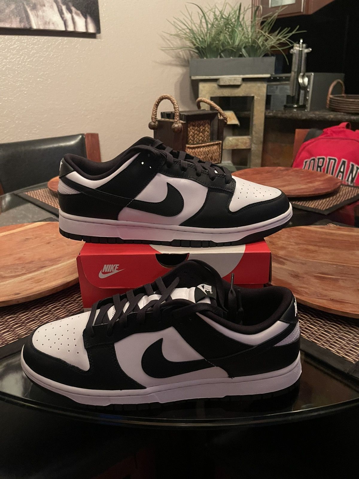 Nike Nike Dunk Low “Panda” Size US 12 / EU 45 - 1 Thumbnail