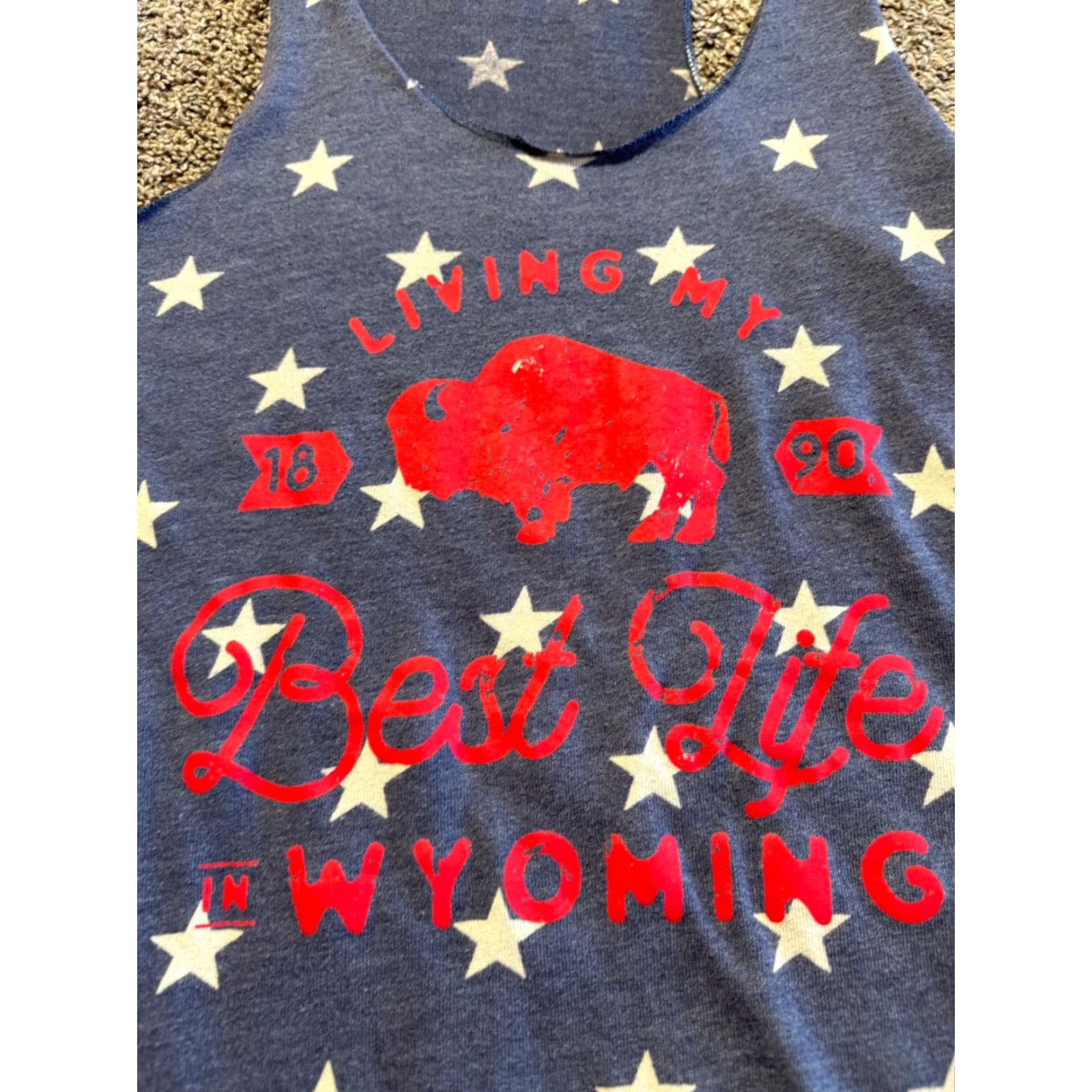 Alife Wyoming Tank Top Shirt L Women Red 100% Cotton Lightweight Basic - Best Life Lot Of 2 Size L / US 10 / IT 46 - 2 Thumbnail