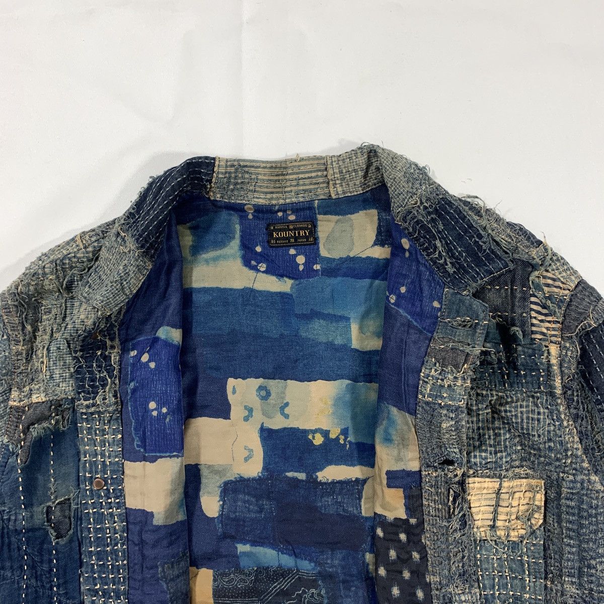 Kapital × Kapital Kountry KAPITAL BORO SPRING 1ST JKT INDIGO - XXL Size US XXL / EU 58 / 5 - 7 Thumbnail