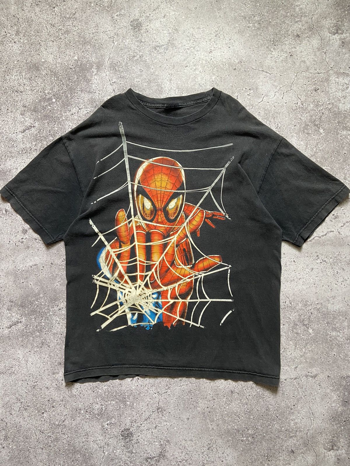 Marvel Comics × Vintage Vintage 00s Spider Man Marvel Comics Tee Shirt Size US XL / EU 56 / 4 - 1 Thumbnail