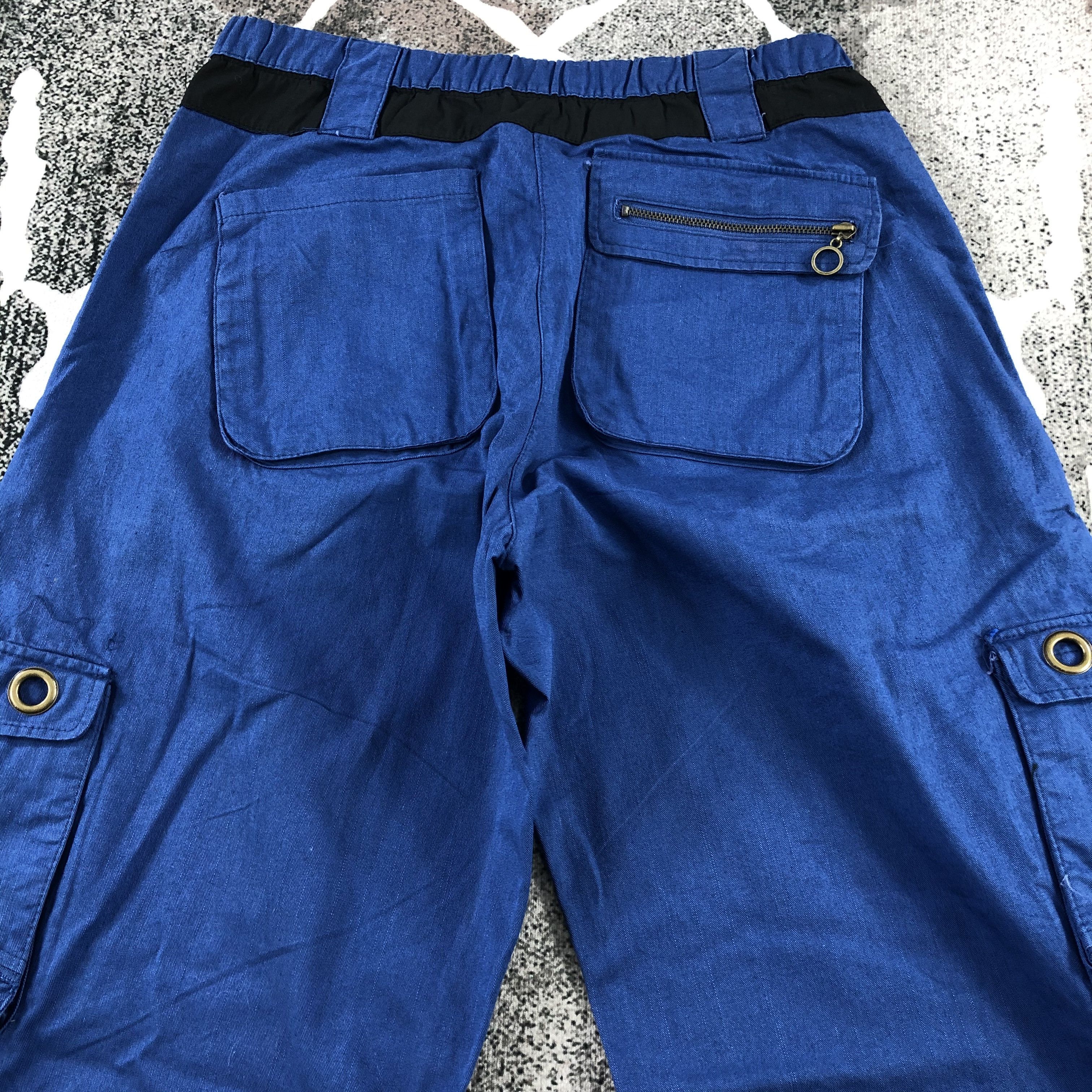 Japanese Brand Dipper Sports Cargo Pants Bondage Parachute Trousers Size US 26 / EU 42 - 4 Thumbnail