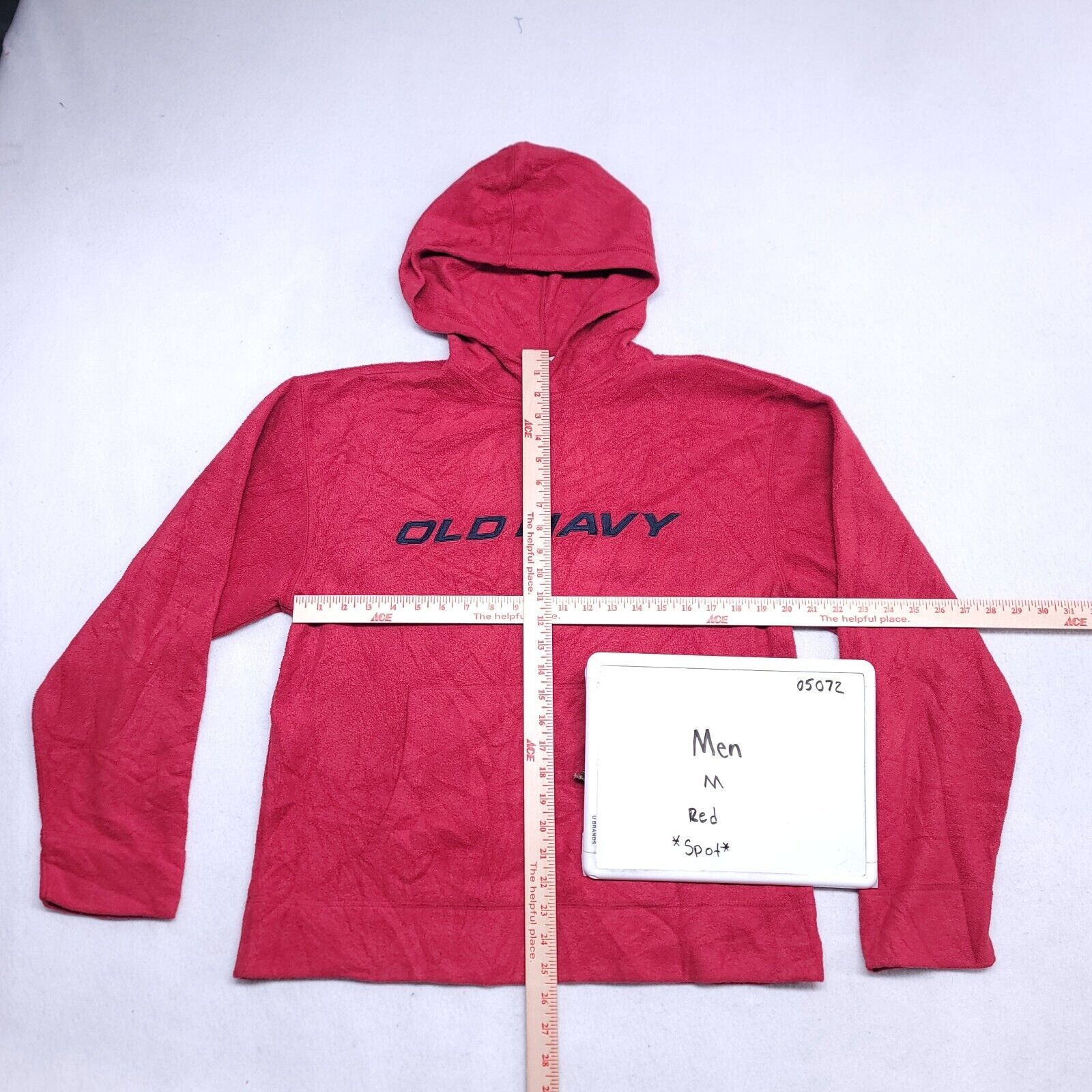 Old Navy Old Navy Casual Pullover Hoodie Mens Size Medium M Red Size M / US 6-8 / IT 42-44 - 7 Thumbnail