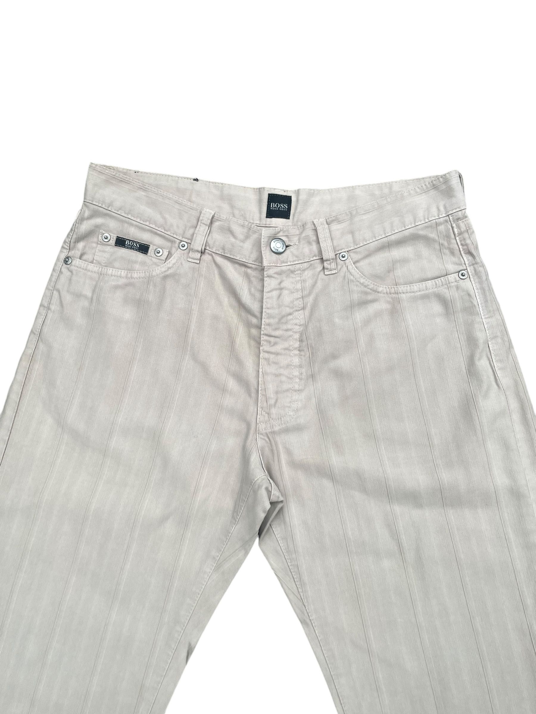 Hugo Boss Vintage Hugo Boss Herringbone Twill Denim Size US 33 - 2 Thumbnail