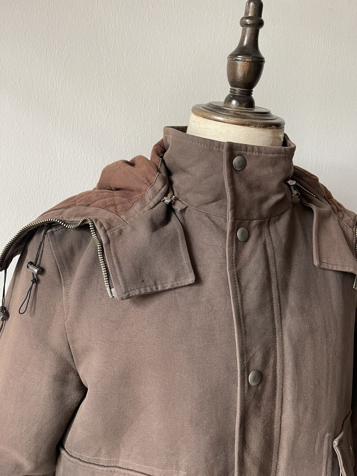 Hussein Chalayan Hussein Chalayan Hooded Bomber Jacket AW05 -"In Shadows" #98 Size US M / EU 48-50 / 2 - 7 Thumbnail