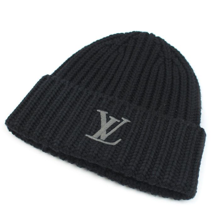Louis Vuitton Louis Vuitton Louis Vuitton Only LV Wool Beanie Textile Hats M77277 DUTY FREE for USA Size ONE SIZE - 1 Thumbnail