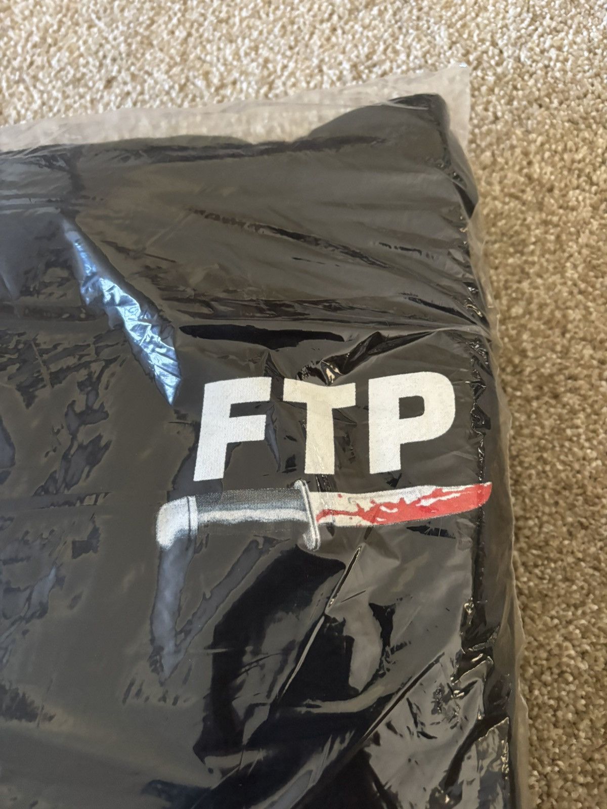 Fuck The Population FTP Ghostface Logo Pullover Hoodie (Black) Size US XXL / EU 58 / 5 - 2 Thumbnail
