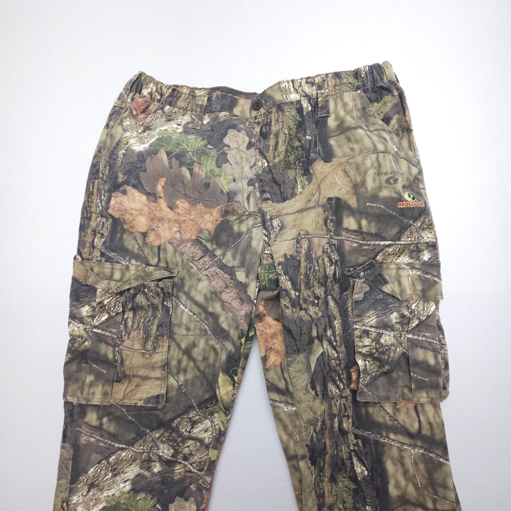Vintage Mossy Oak Camo Cargo Pants Mens XL 40-42 Hunting Woodland Country Field Bush Size US 36 / EU 52 - 3 Thumbnail