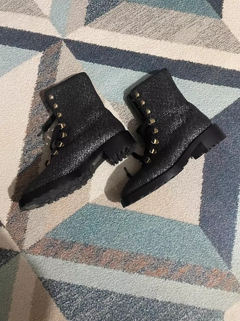 Chanel SW MidCalf Boots in Chic Style -2505 Size US 6 / IT 36 - 5 Thumbnail