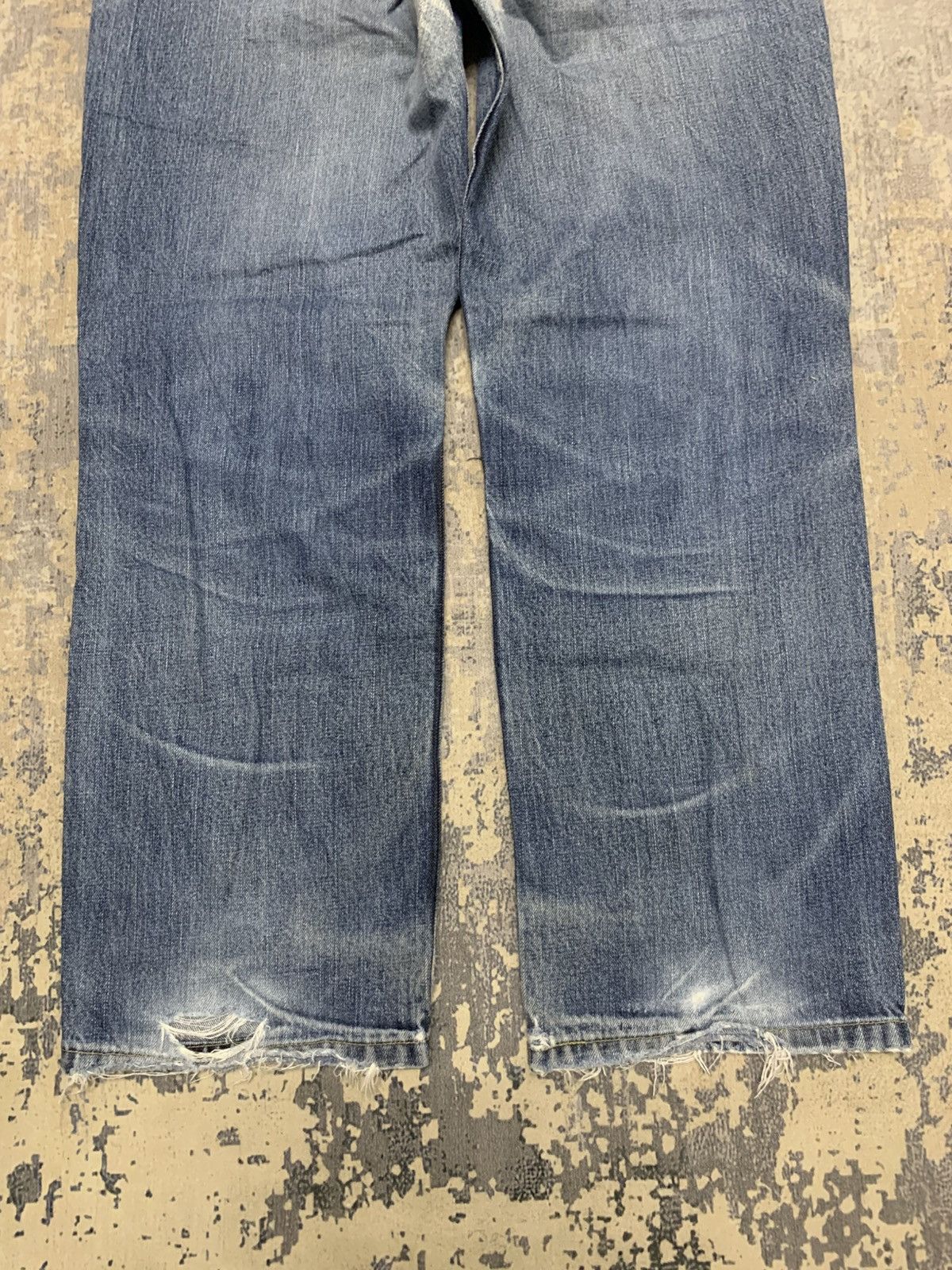 Levi's Vintage Levis 502 Distressed Denim Jeans Size US 30 / EU 46 - 13 Thumbnail