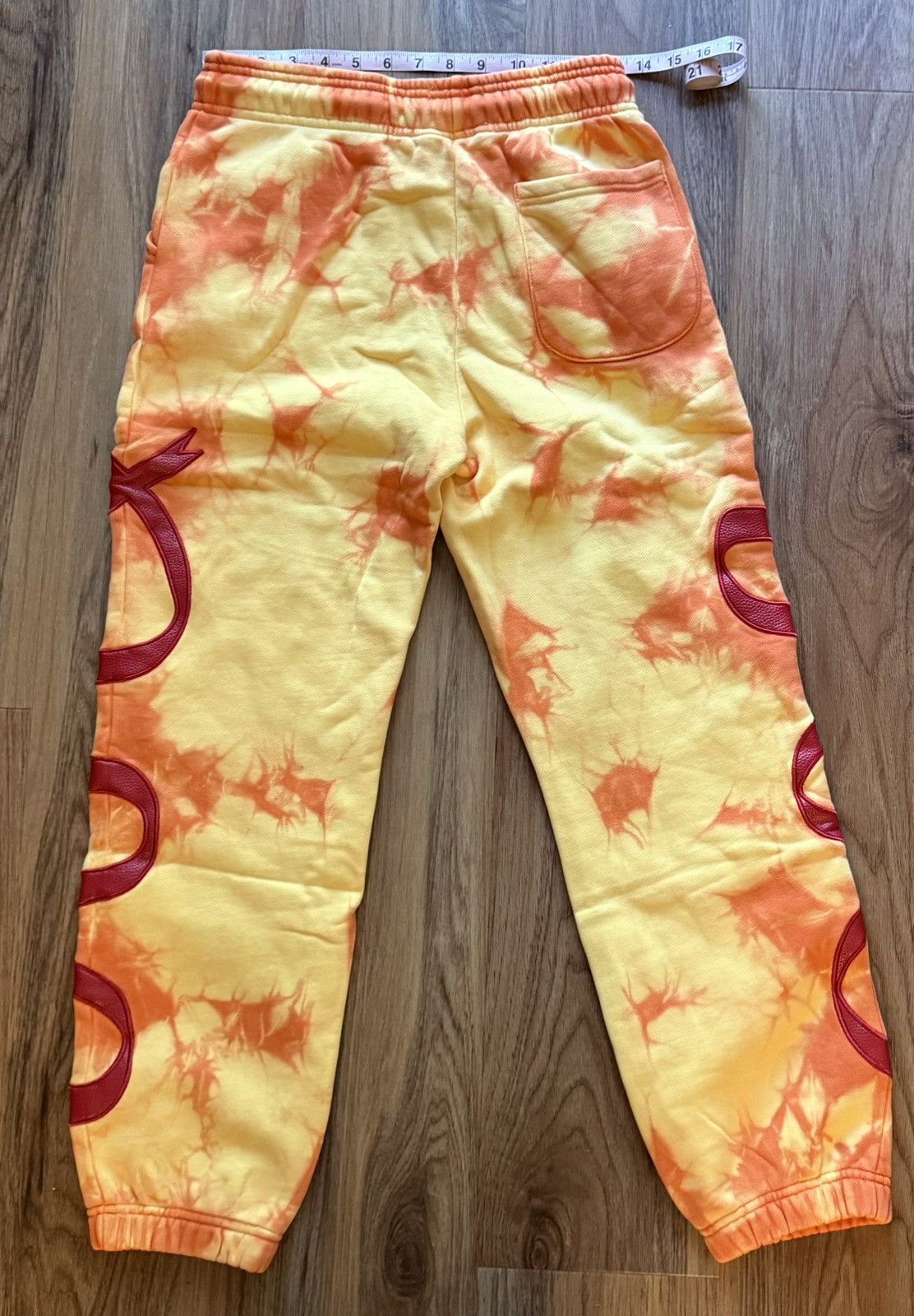Asaali Asaai leather joggers sweatpants oversized Size US 32 / EU 48 - 3 Thumbnail