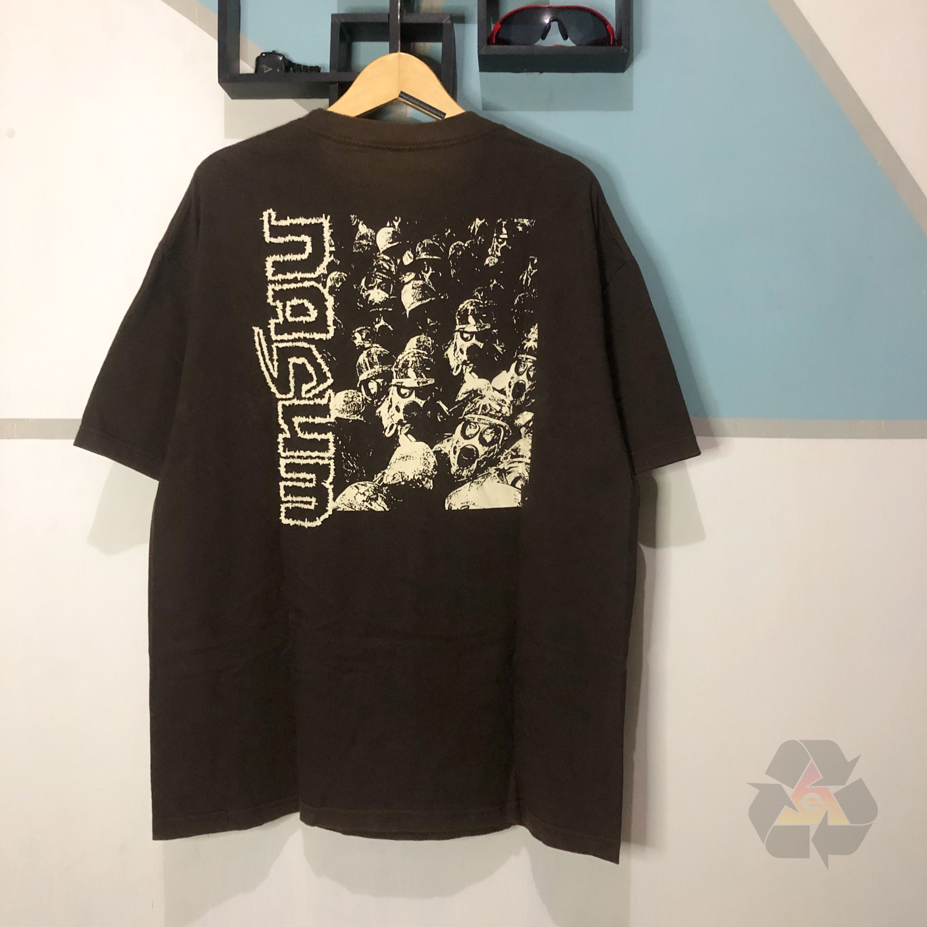 Band Tees RARE Nasum Inhale Exhale Vintage T-Shirt Y2K Size US XL / EU 56 / 4 - 9 Thumbnail