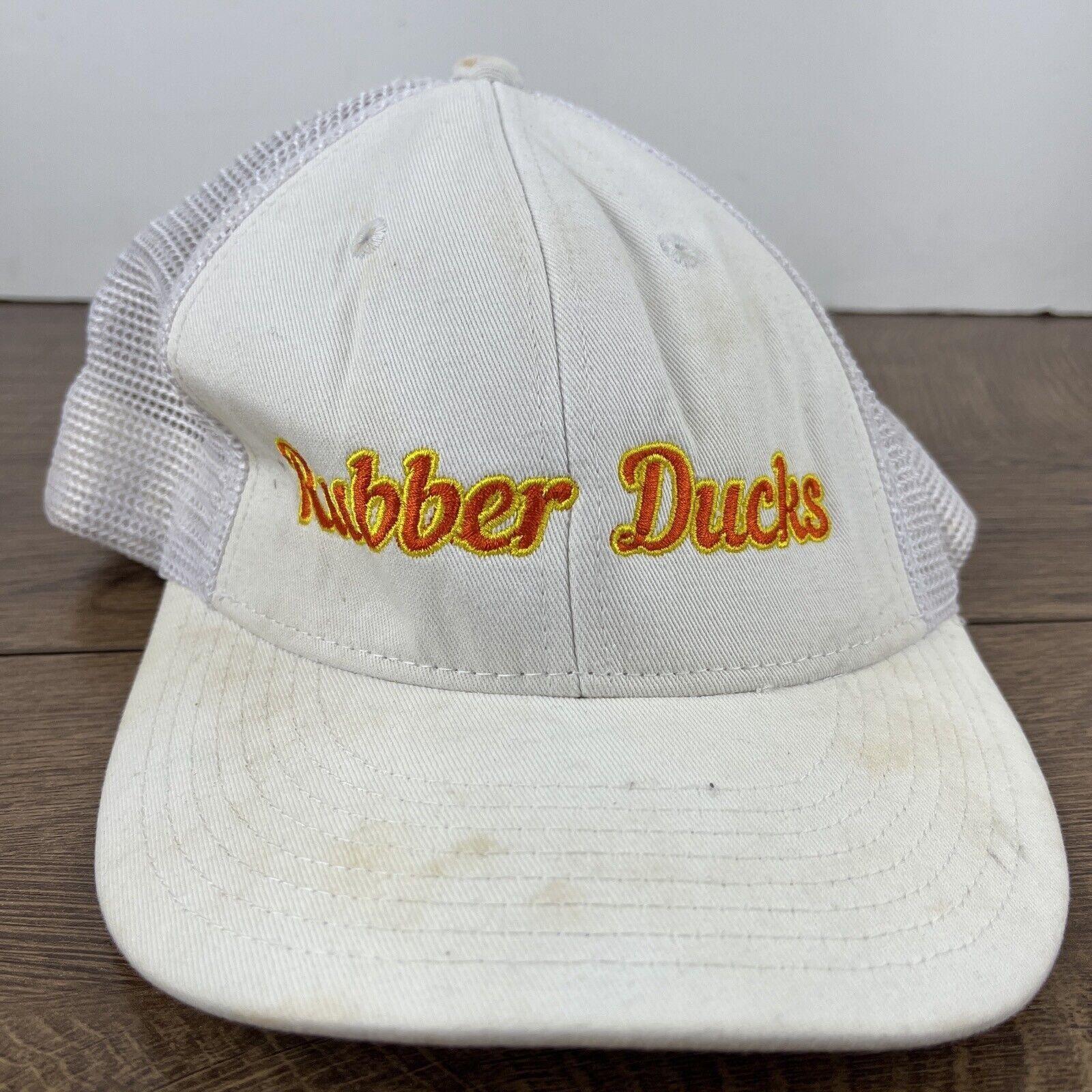 Other Rubber Ducks Snapback Hat Rubber Ducks White Hat Adjustable Size ONE SIZE - 4 Thumbnail