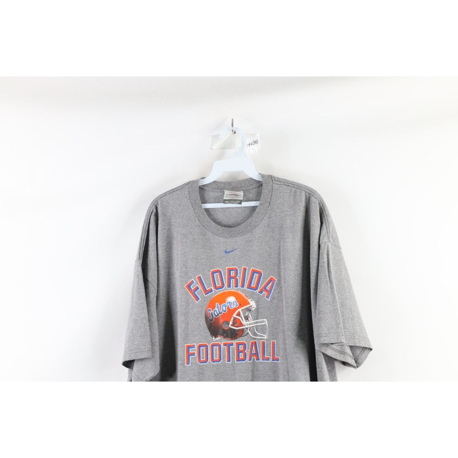 Nike × Vintage Vintage Nike Mini Swoosh University of Florida T-Shirt Size US XXL / EU 58 / 5 - 2 Thumbnail
