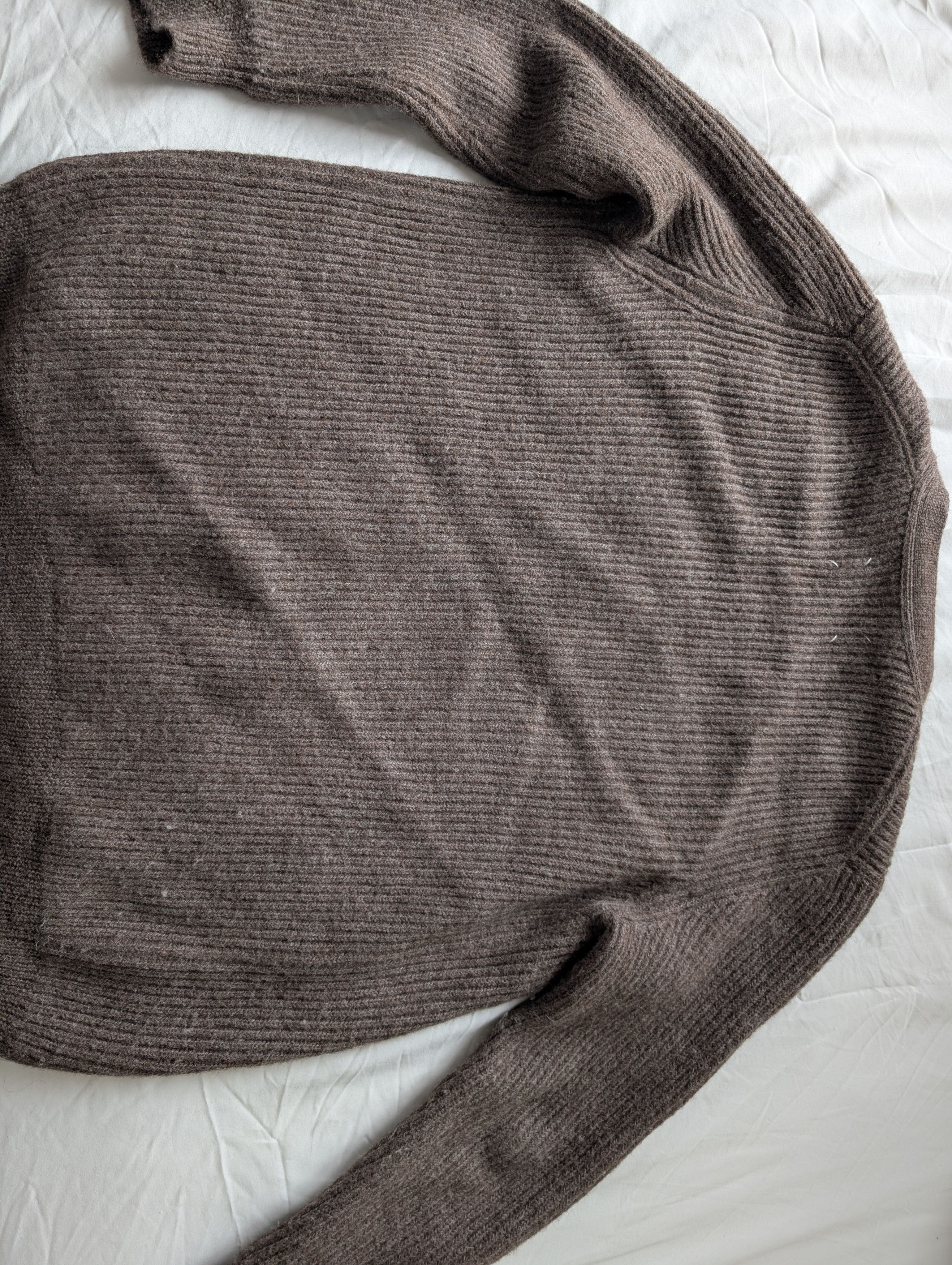 Maison Margiela Maison Margiela Brown Mohair Cardigan Size US S / EU 44-46 / 1 - 5 Thumbnail