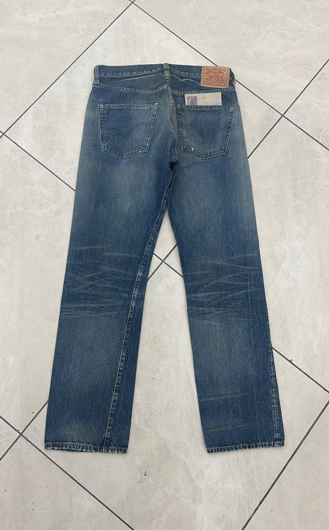 Levi's Vintage Clothing LVC Levi's Vintage Clothing 1947 501XX BigE Selvedge Jeans Size US 32 / EU 48 - 2 Thumbnail