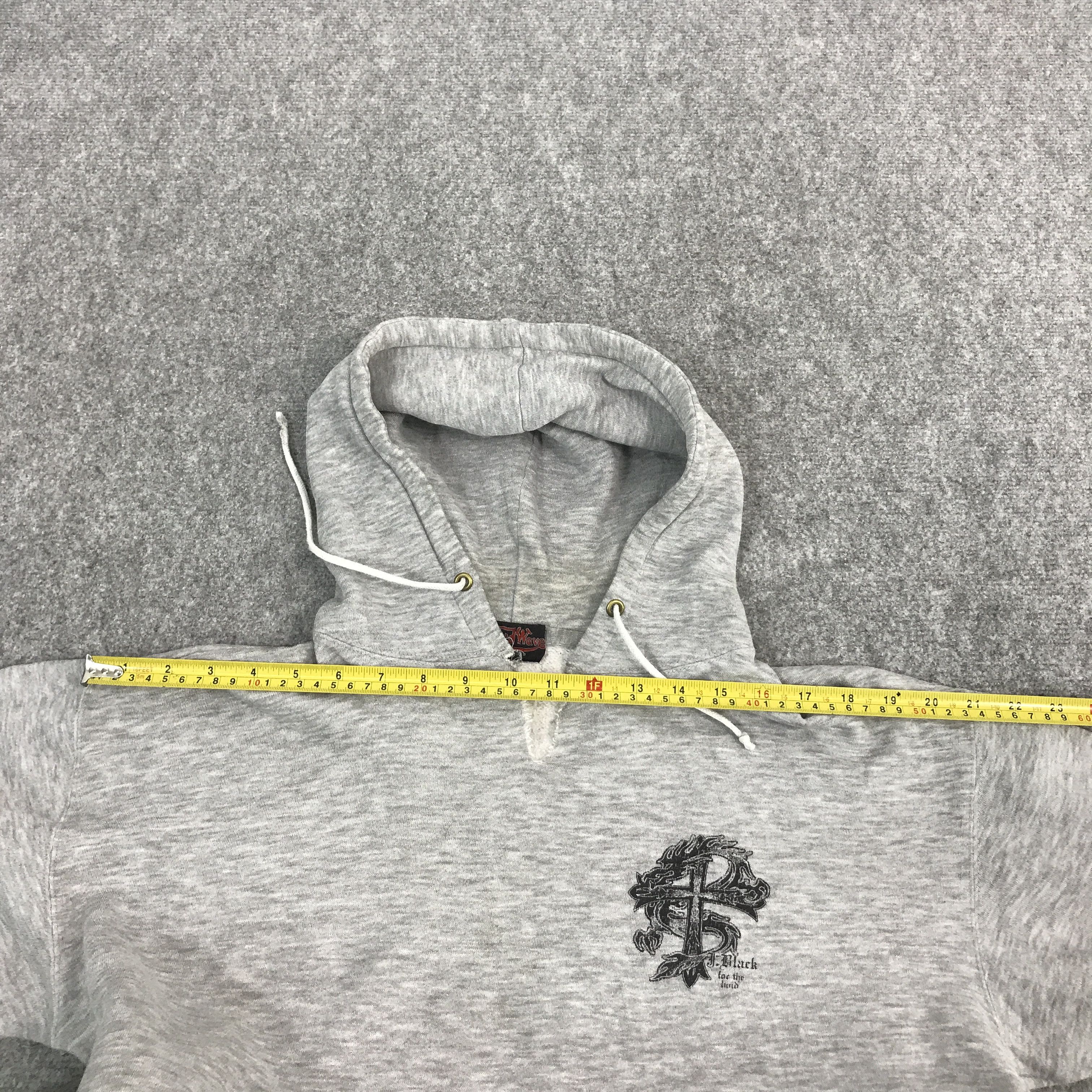 If Six Was Nine × Japanese Brand WAVE UNLIMITED PUNK HOODIES SWEATSHIRTS Size US L / EU 52-54 / 3 - 9 Thumbnail