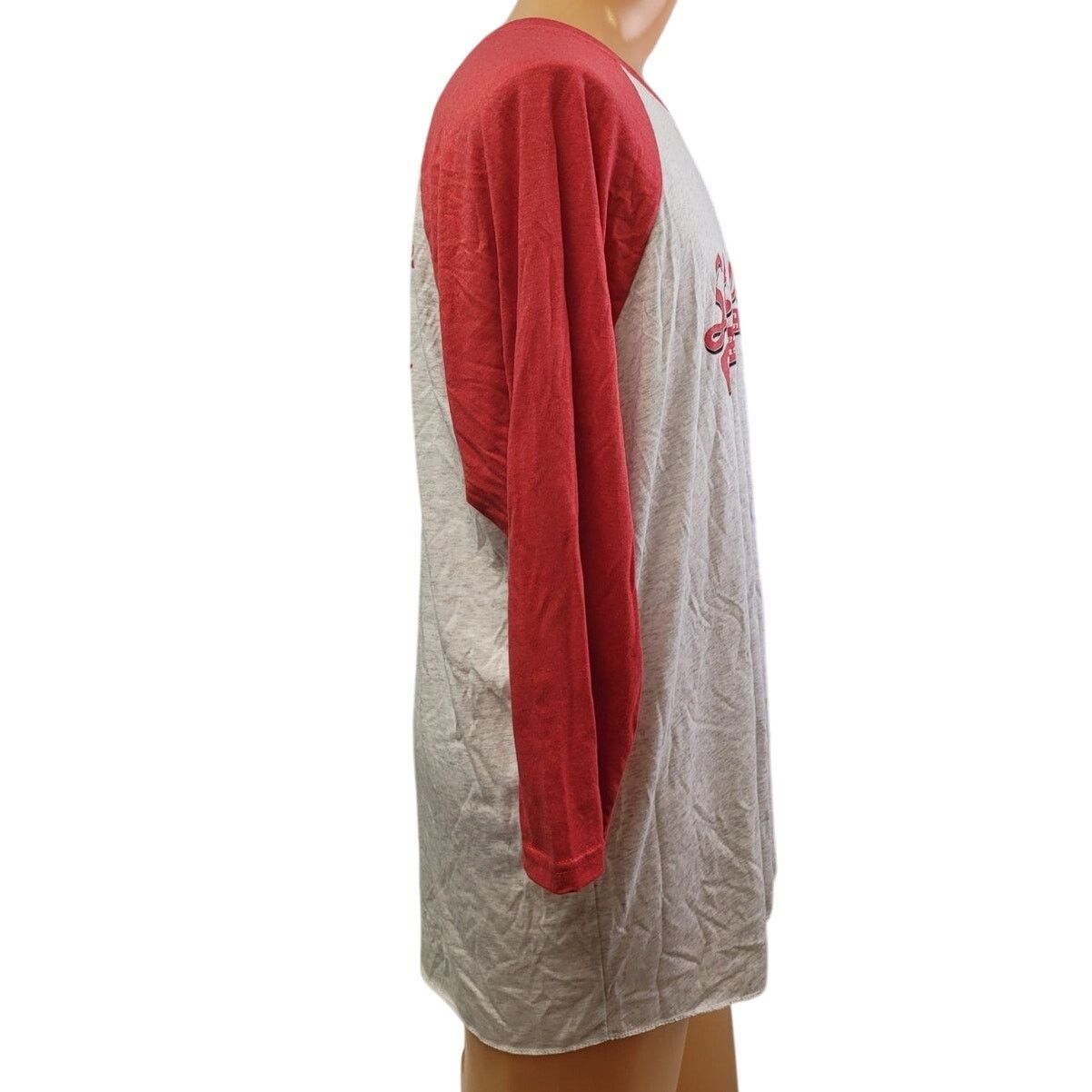 Next Level Apparel New Mens XXL St Louis Baseball 3/4 Sleeve Tee Shirt Size US XXL / EU 58 / 5 - 3 Thumbnail