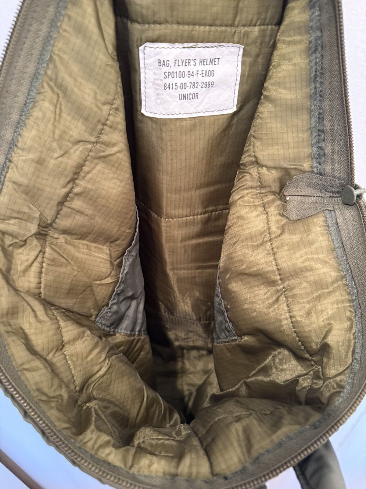 Vintage Vintage US Air Force Helmet Bag Size ONE SIZE - 4 Thumbnail