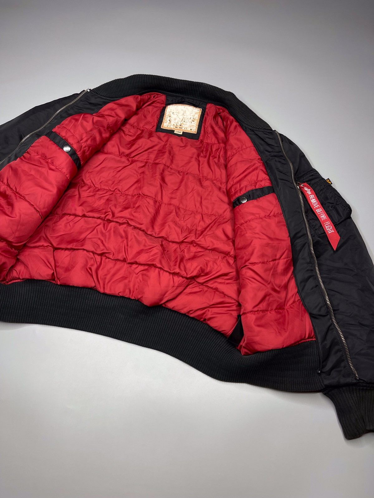 Alpha Industries Alpha Industries Bomber Jacket RARE Size US L / EU 52-54 / 3 - 5 Thumbnail