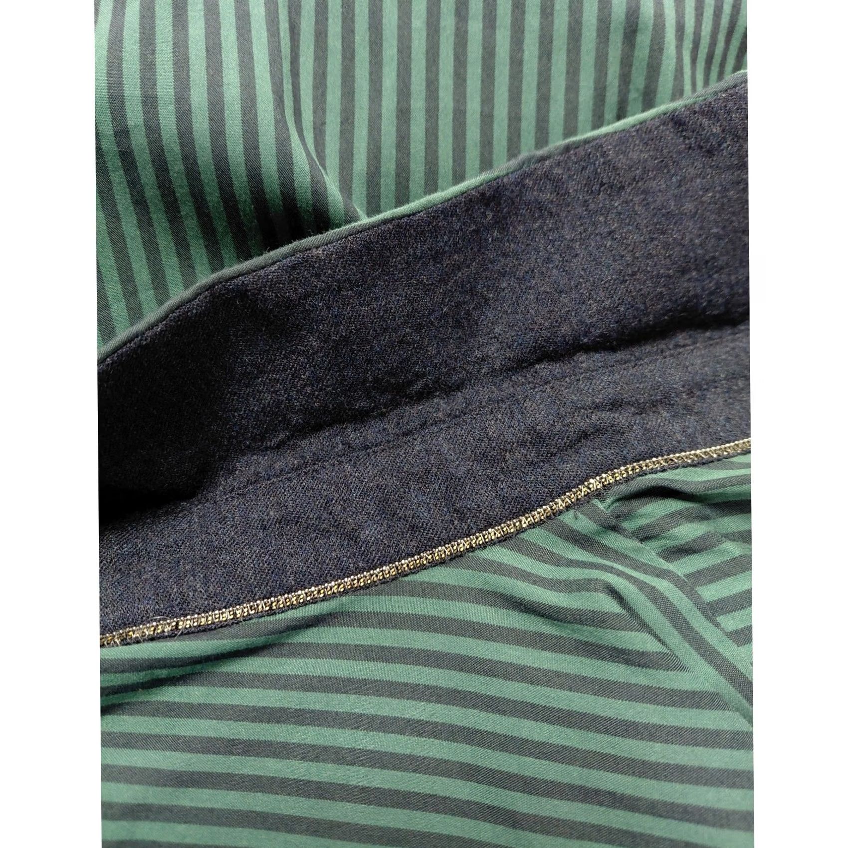 Vintage LAFAYETTE 148 NEW YORK Green Solid Knit Blouse Long Sleeve Women Size S Size S / US 4 / IT 40 - 3 Thumbnail