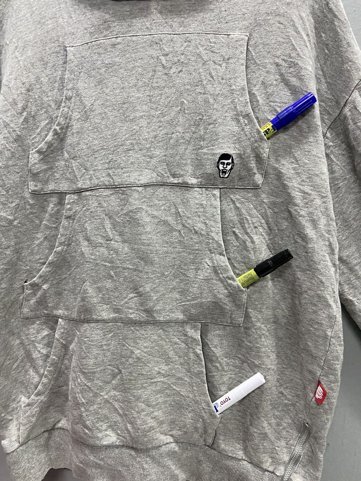 Japanese Brand PUNK DRUNKERS TRIPLE POCKET HOODIE Size US M / EU 48-50 / 2 - 2 Thumbnail