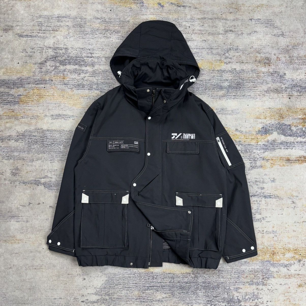 HATRA Hatra x Palm Maison ghost plant oversize multi pocket jacket Size US M / EU 48-50 / 2 - 2 Thumbnail