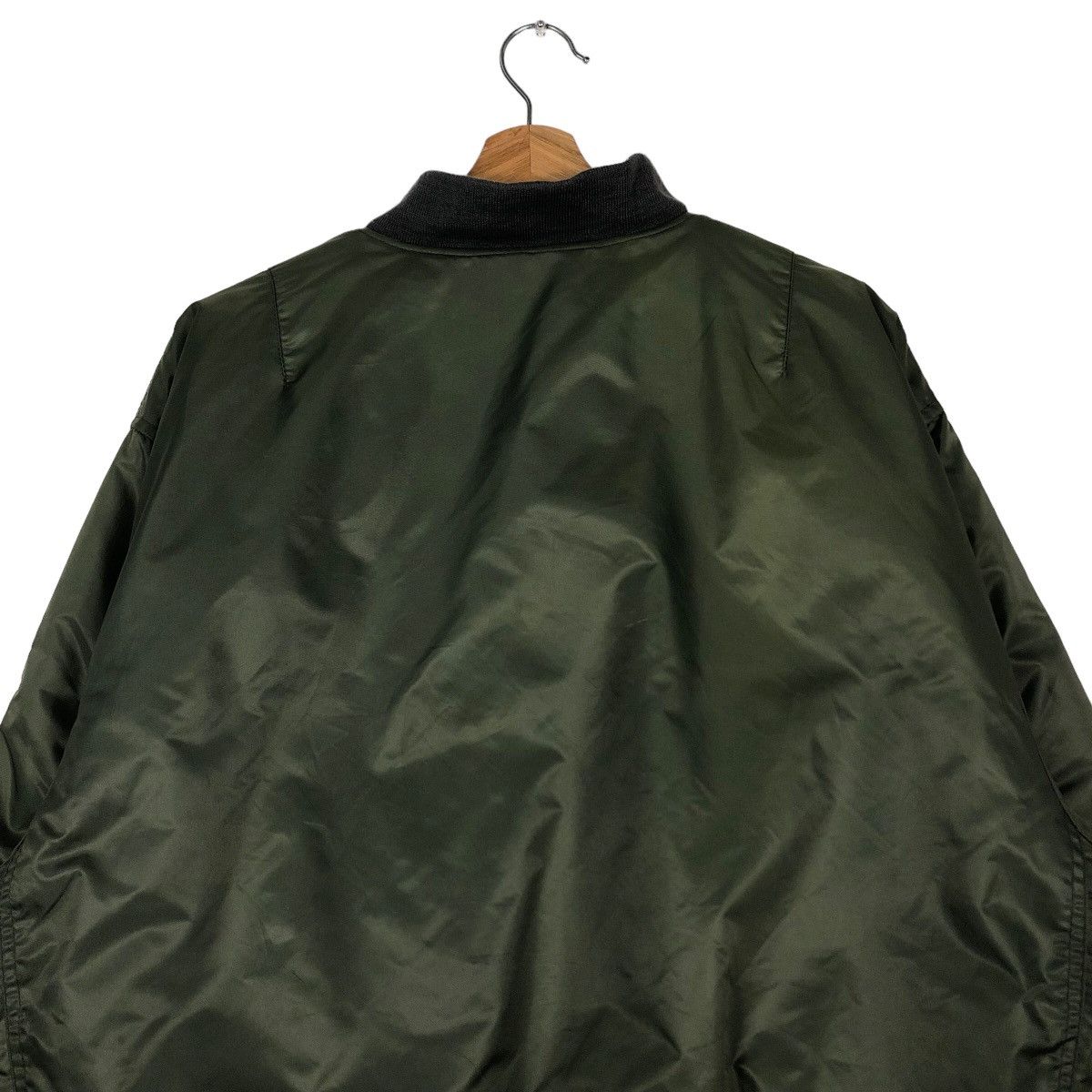 Japanese Brand 🔥Riot Riot Vintage Bomber Jacket Reversible Military Size US L / EU 52-54 / 3 - 9 Thumbnail