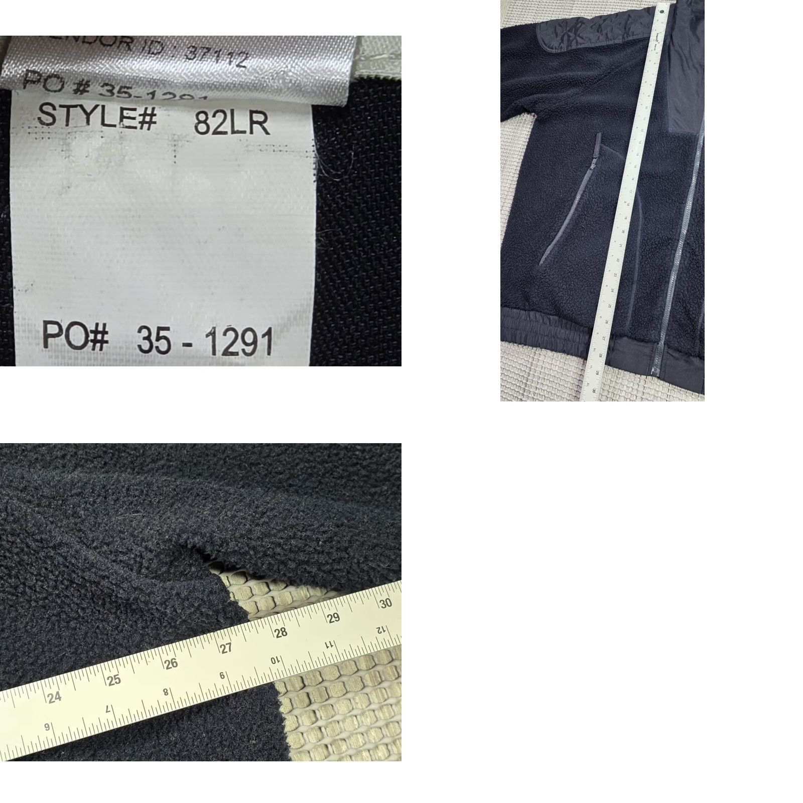 Orvis Orvis Men Fleece Jacket XL Blue Full Zip with Elbow Shoulder Patches Size US XL / EU 56 / 4 - 9 Thumbnail