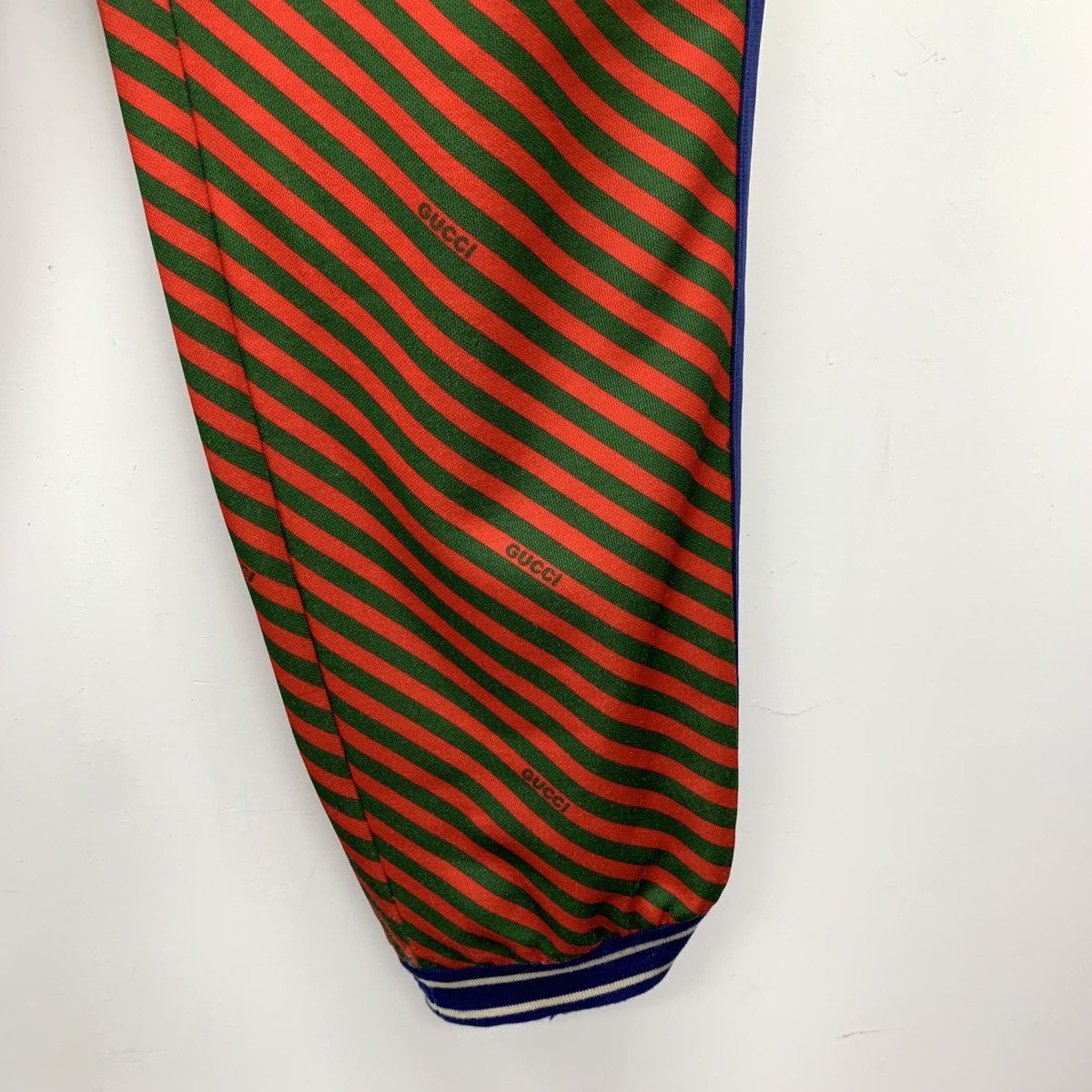 Gucci Gucci Color-blocked Striped Elastic Waist Casual Pants K26WX Size 27" / US 4 / IT 40 - 5 Thumbnail