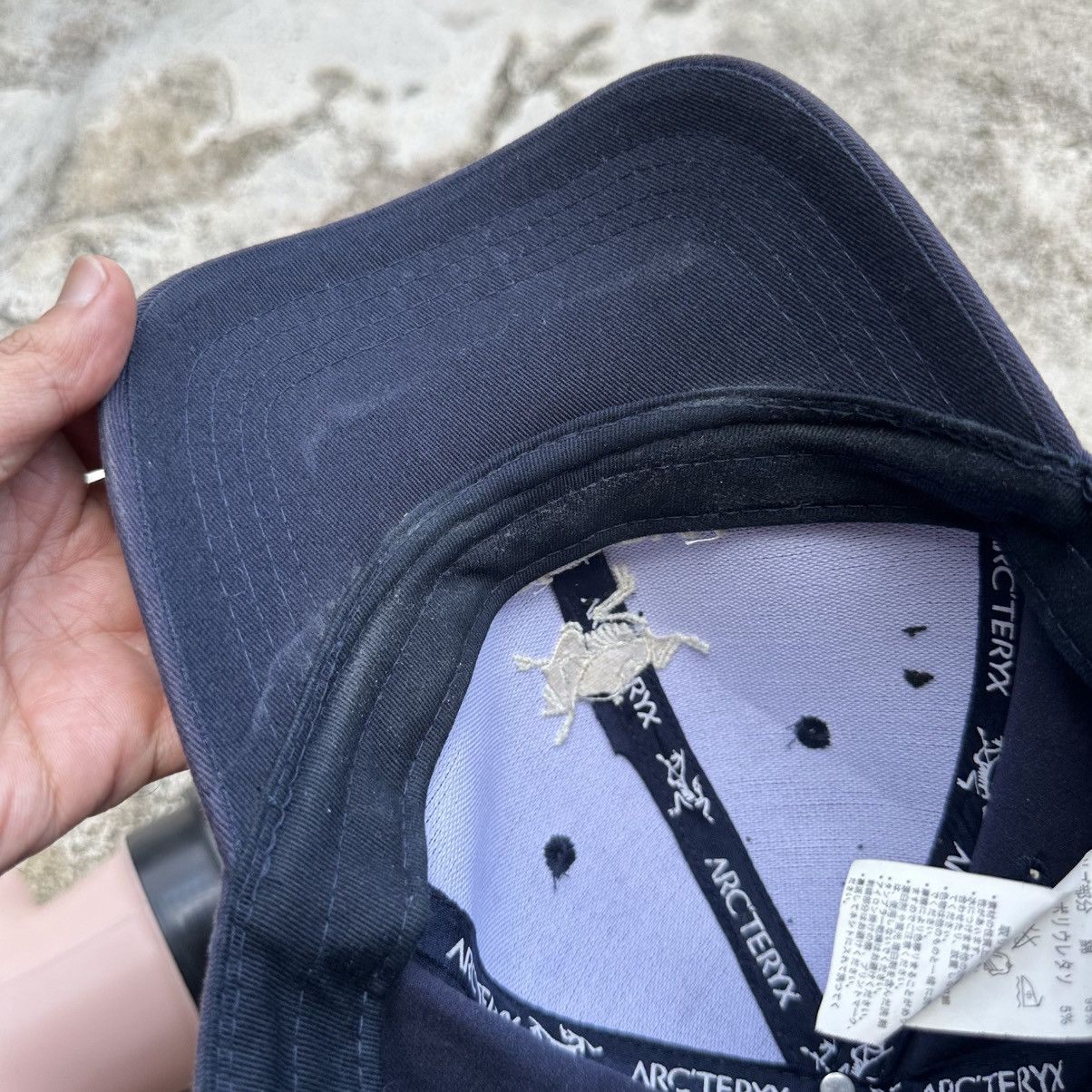 Arc'teryx Arc’teryx Traverse Logo Cap Navy Adjustable Gorpcore Outdoor Size ONE SIZE - 11 Thumbnail