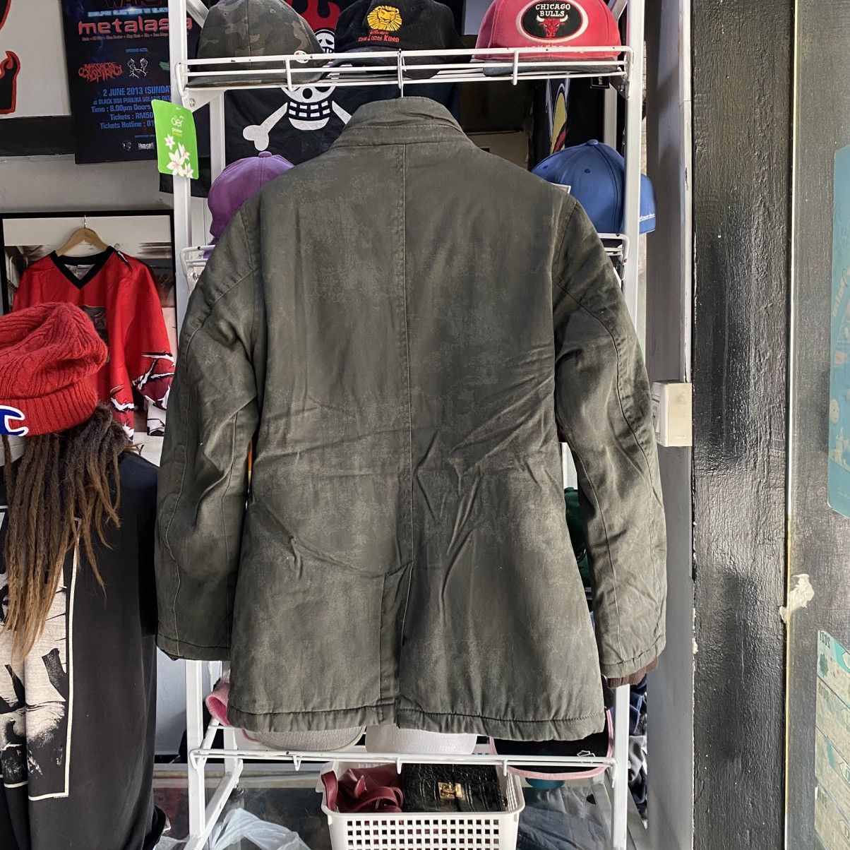 14th Addiction × KMRii × Yasuyuki Ishii Japanese~In The Attic Military Bondage Jacket Tactical Biker Size US M / EU 48-50 / 2 - 2 Thumbnail