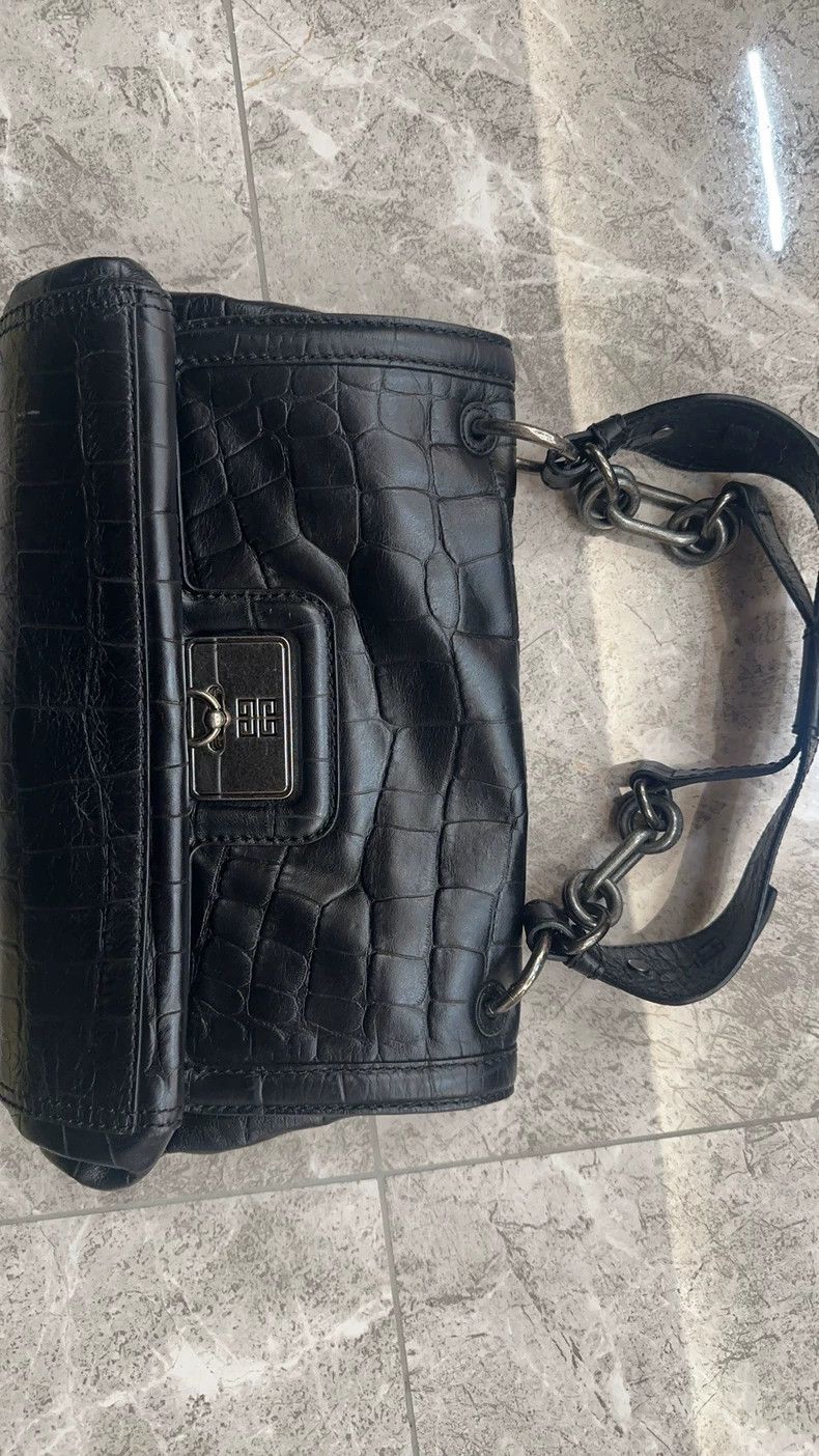 Givenchy Givenchy Crocodile Grain Vintage Style Size ONE SIZE - 1 Thumbnail