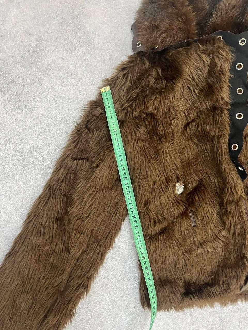 Japanese Brand Vintage Avant-Garde Faux Fur Y2K Leopard Jacket Size S / US 4 / IT 40 - 14 Thumbnail