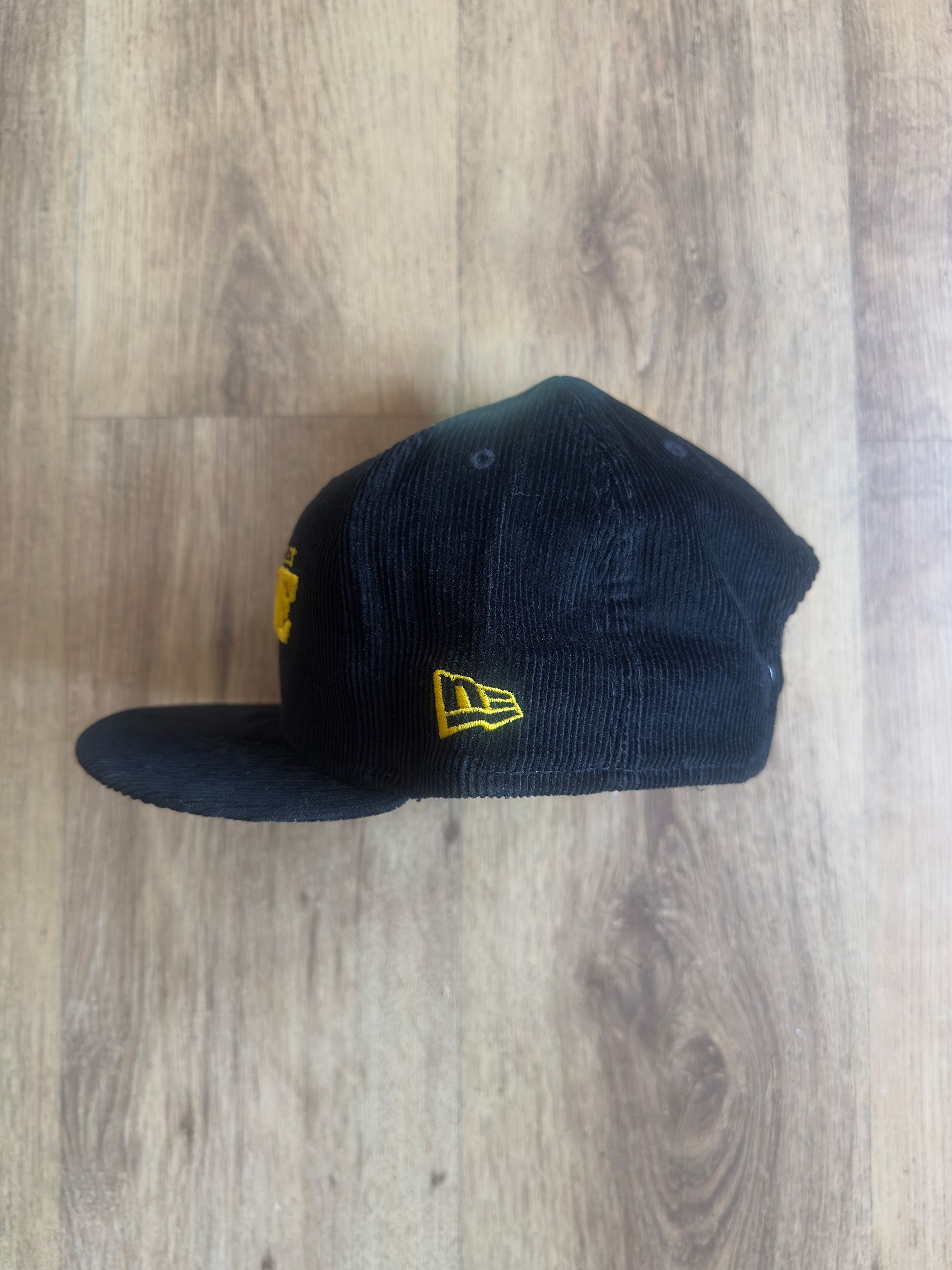 Rhude Rhude X LA Lakers New Era 'Dreamers' Corduroy Snapback Hat Size ONE SIZE - 3 Thumbnail