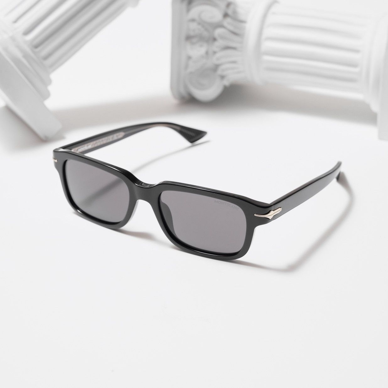 Montblanc MONTBLANC MB0436S 001 SUNGLASSES Size ONE SIZE - 1 Thumbnail