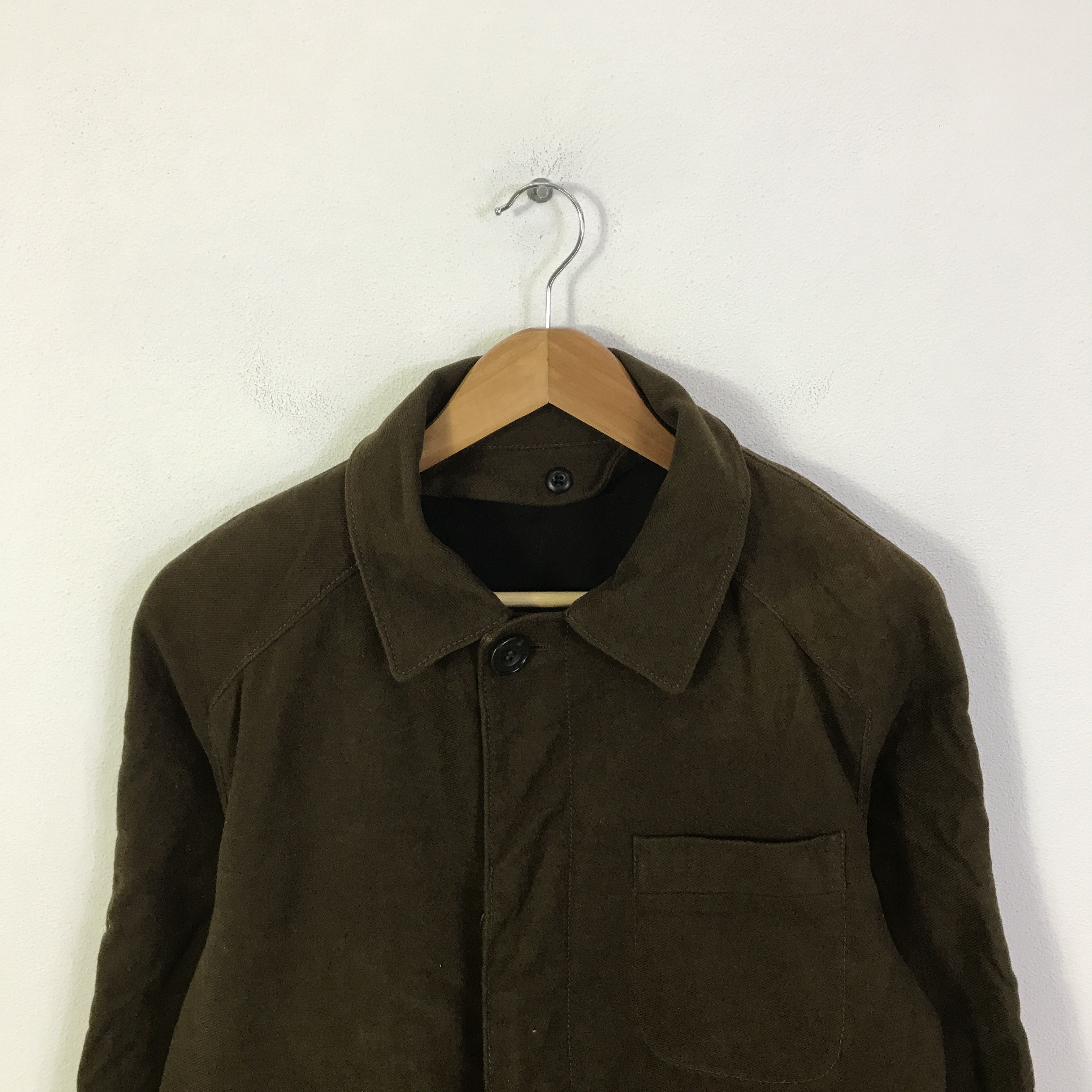 PPFM Vtg PPFM Japan Style Long Brown Jacket K101B7 Size US L / EU 52-54 / 3 - 2 Thumbnail