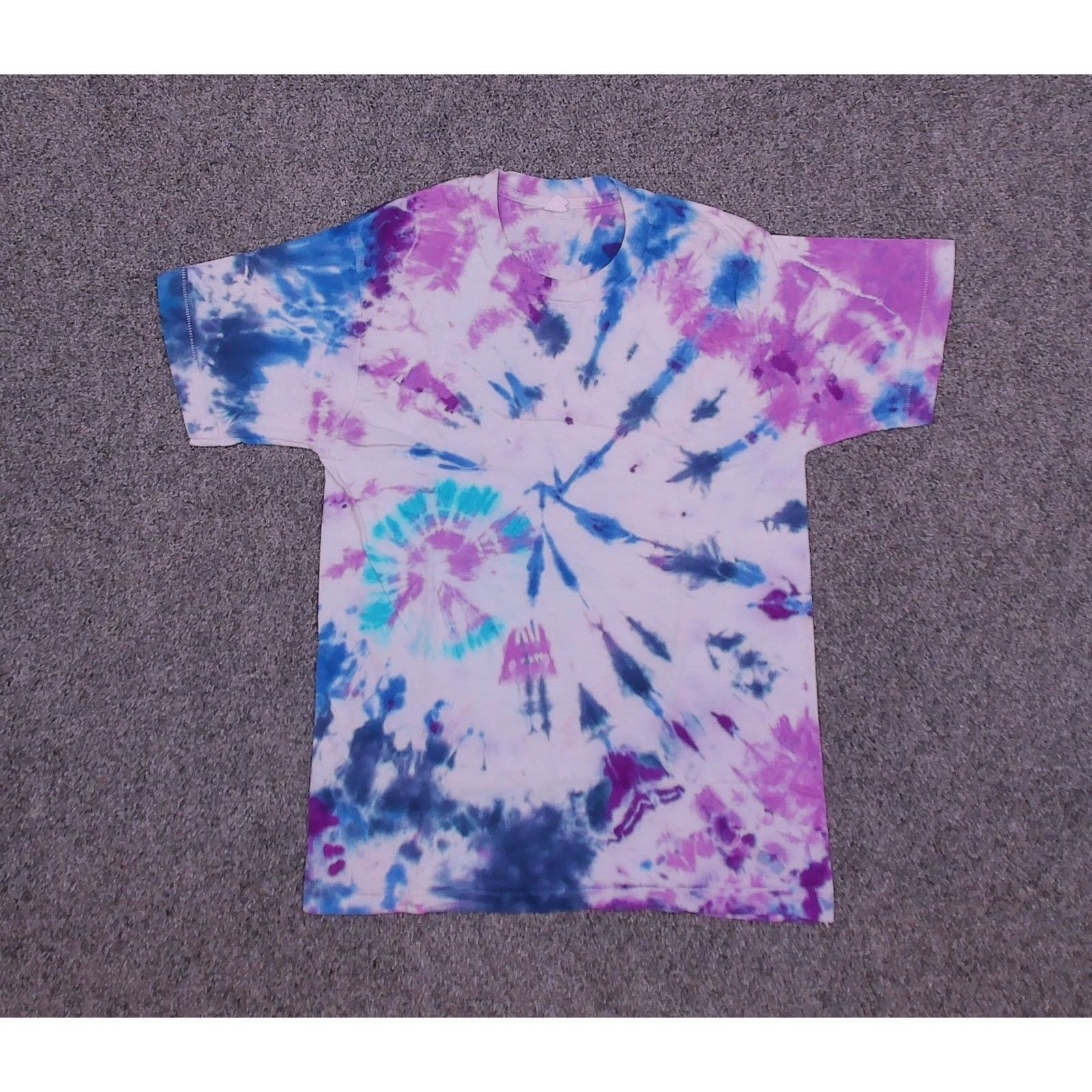 Fruit Of The Loom VTG 80s Fruit of the Loom Single Stitch Tie Dye Baby Tee XS Size XS / US 0-2 / IT 36-38 - 3 Thumbnail