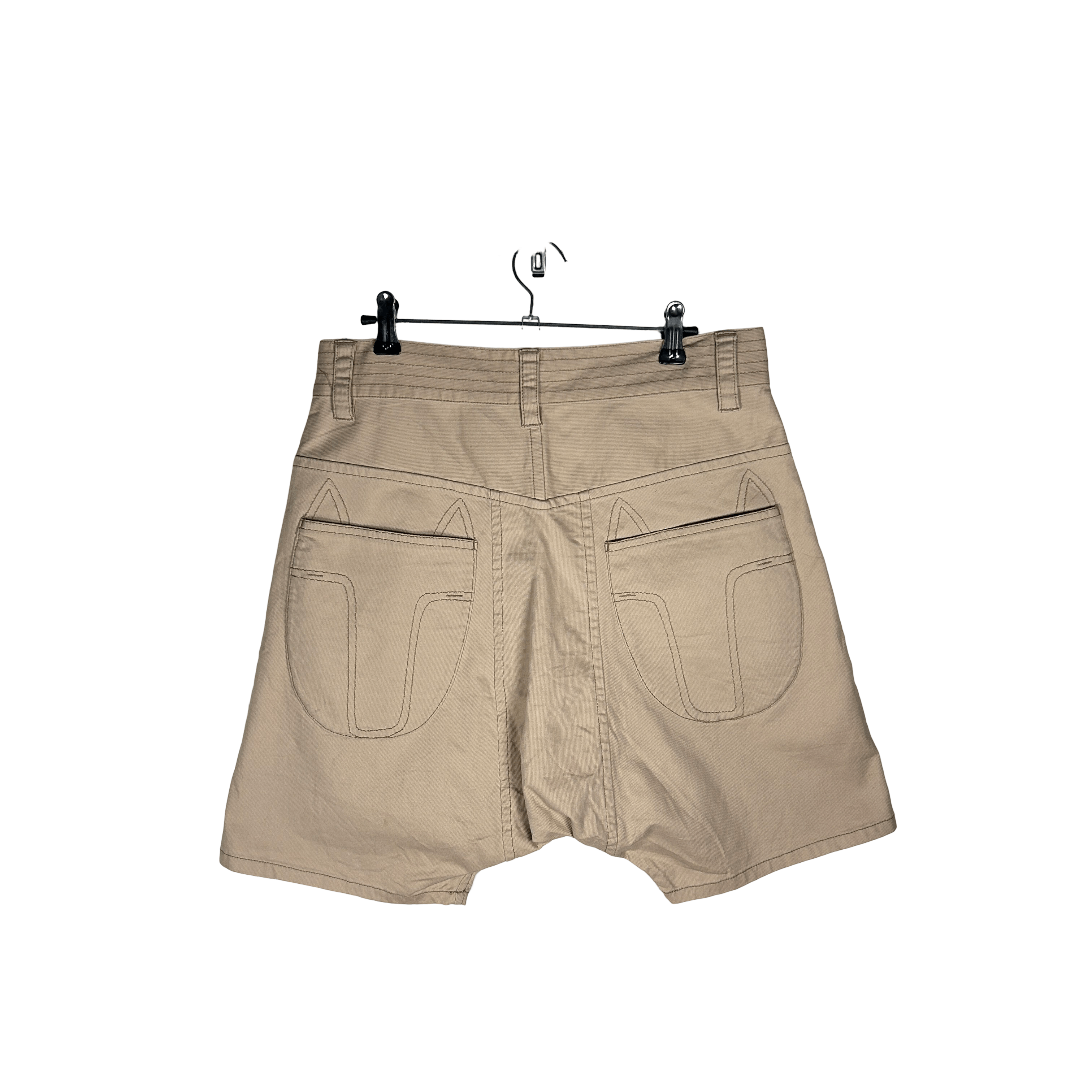 Issey Miyake Tsumori Chisato Dropped Crotch Shorts Jorts Size US 32 / EU 48 - 1 Thumbnail