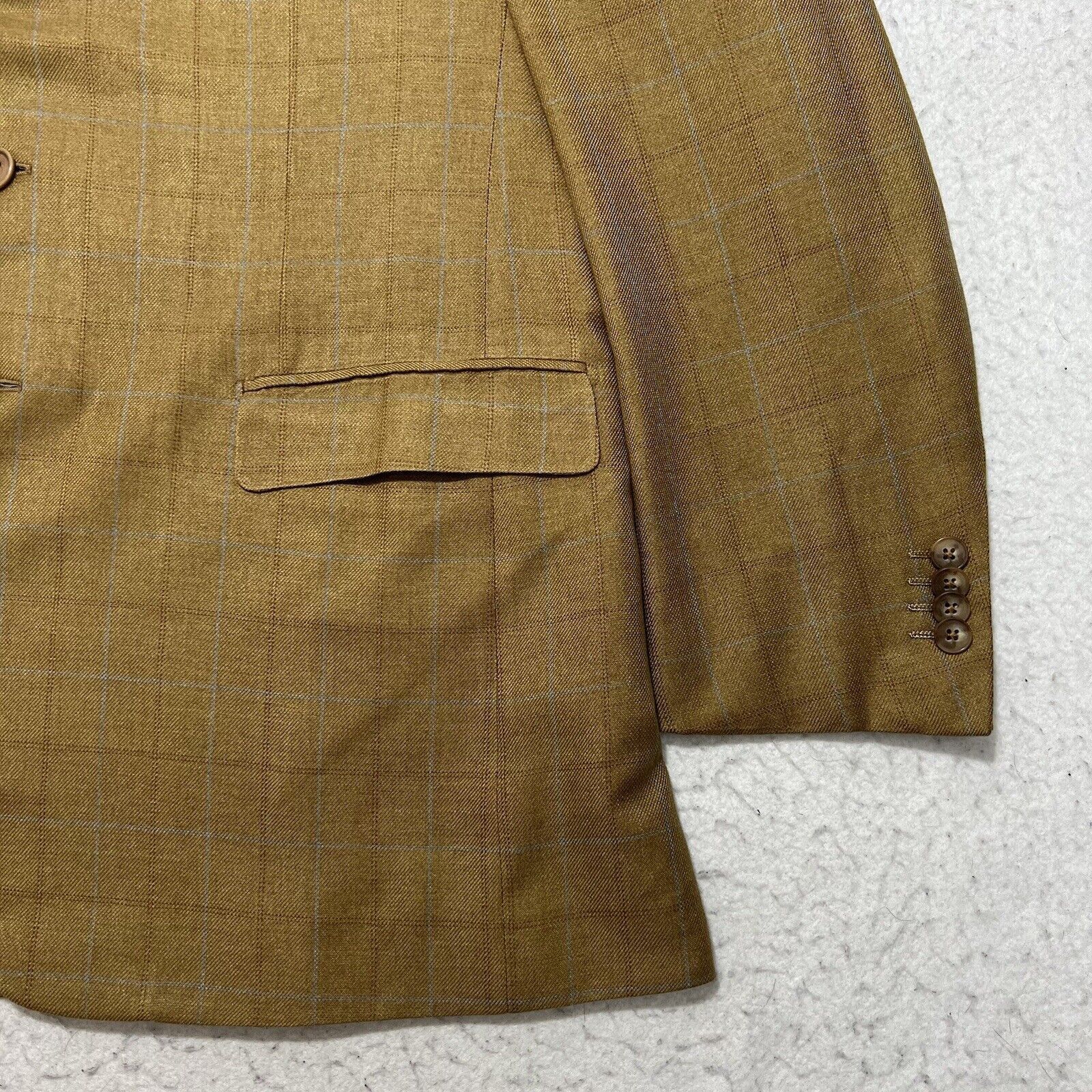 Ermenegildo Zegna Ermenegildo Zegna 44 Regular Silk & Cashmere Suit Jacket Size 44R - 5 Thumbnail