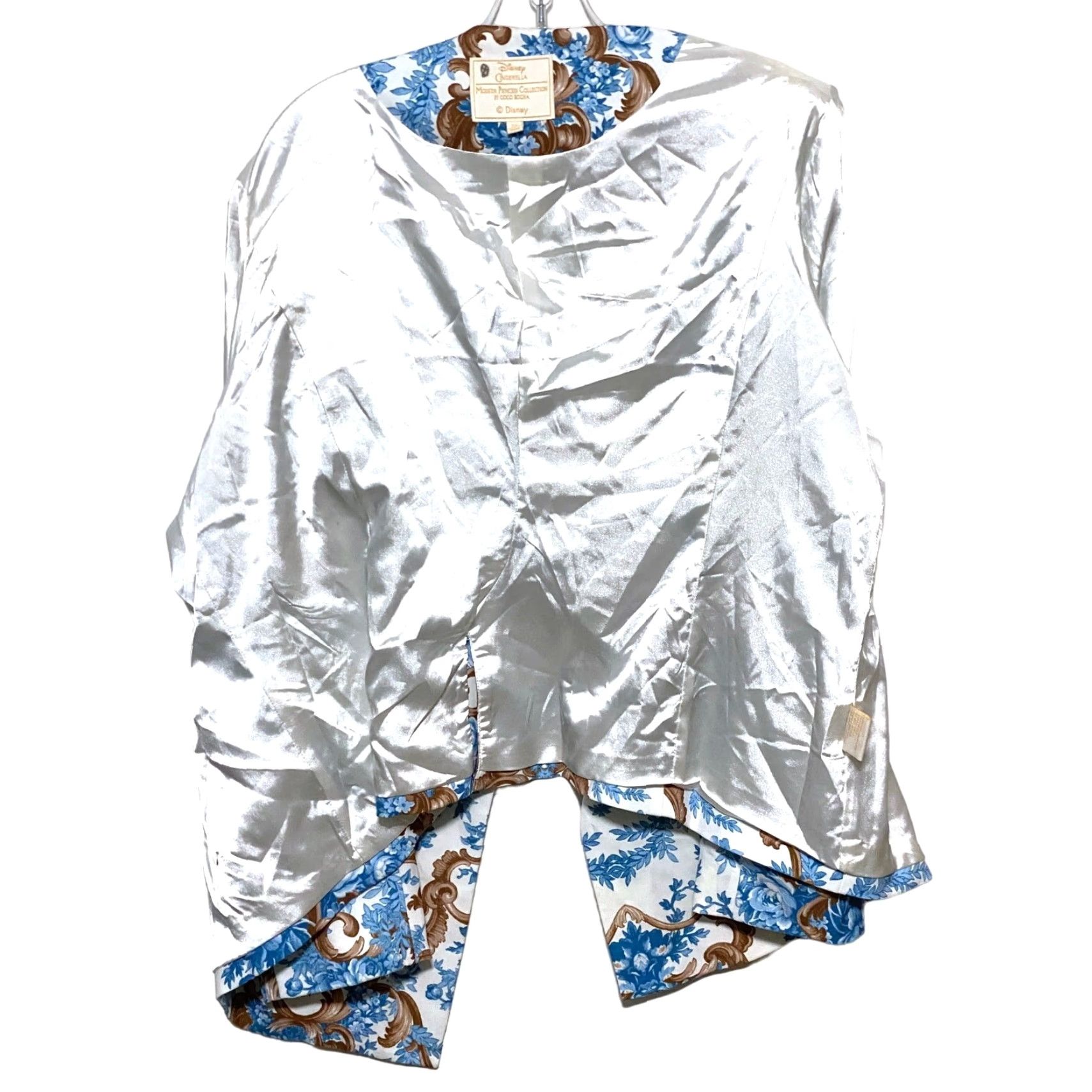 Disney VINTAGE Disney Cinderella Modern Princess Collection Coco Rocha Blazer Jacket Womens 2X Blue Button-Up 2X Womens Blazer Jacket Disney Princess Size XXL / US 16-18 / IT 52-54 - 4 Thumbnail
