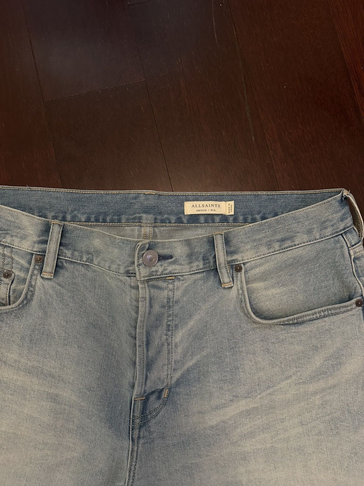 Allsaints ALLSAINTS Switch Denim Shorts Size US 36 / EU 52 - 2 Thumbnail