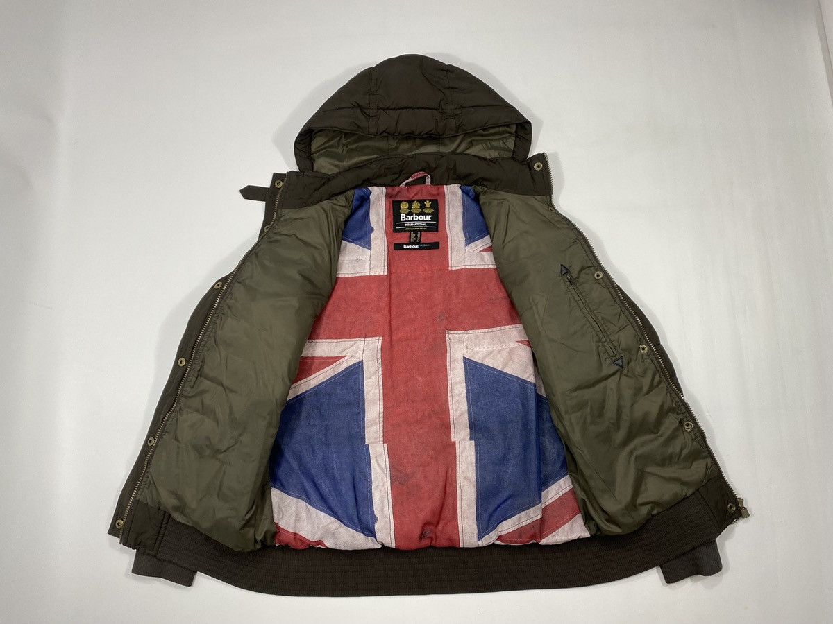 Barbour Barbour UK Short Bomber Jacket Quilted Insulated Size L / US 10 / IT 46 - 22 Thumbnail