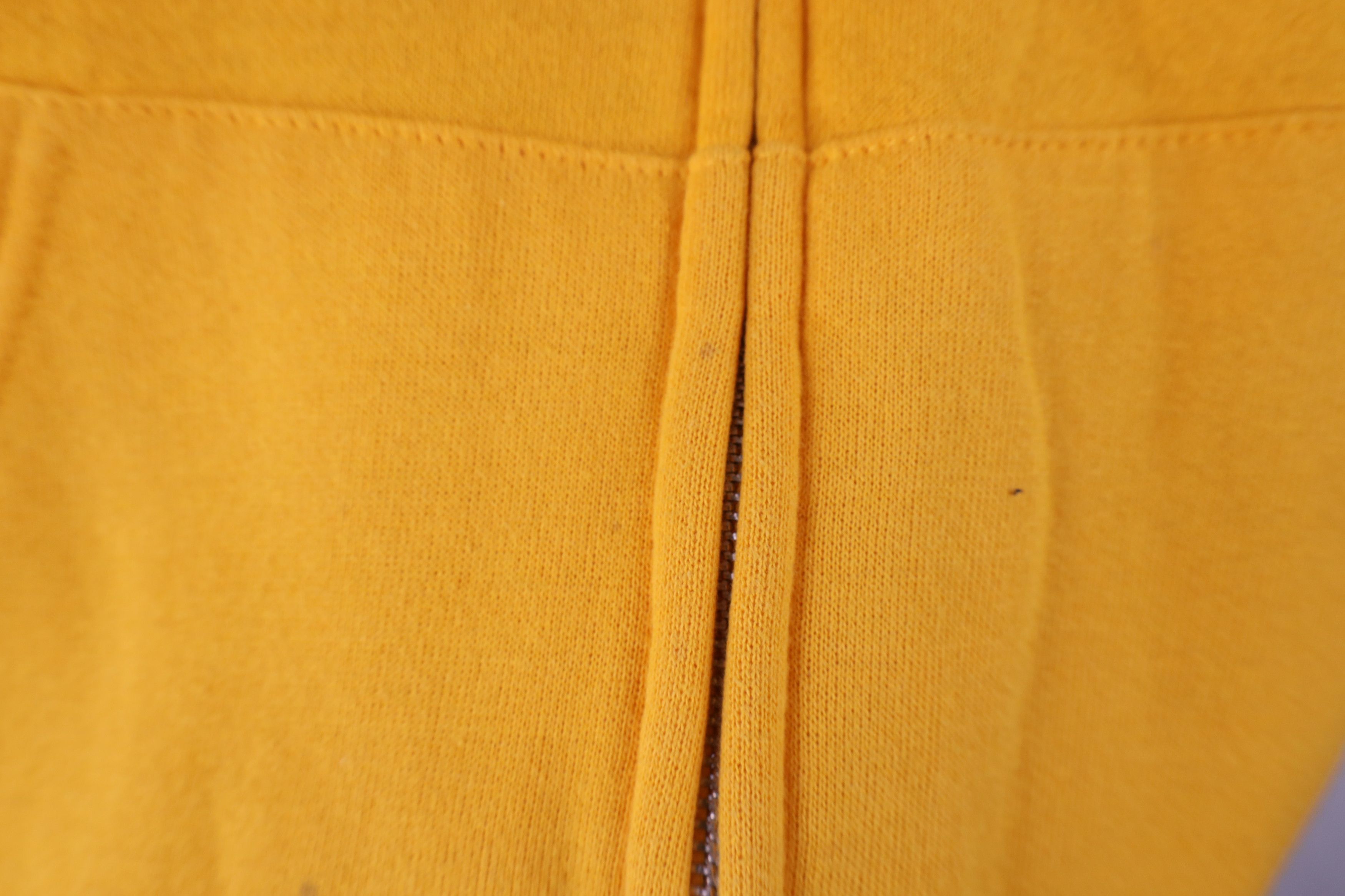 Vintage Vintage 90s Streetwear Full Zip Hoodie Sweatshirt Yellow USA Size US M / EU 48-50 / 2 - 5 Thumbnail