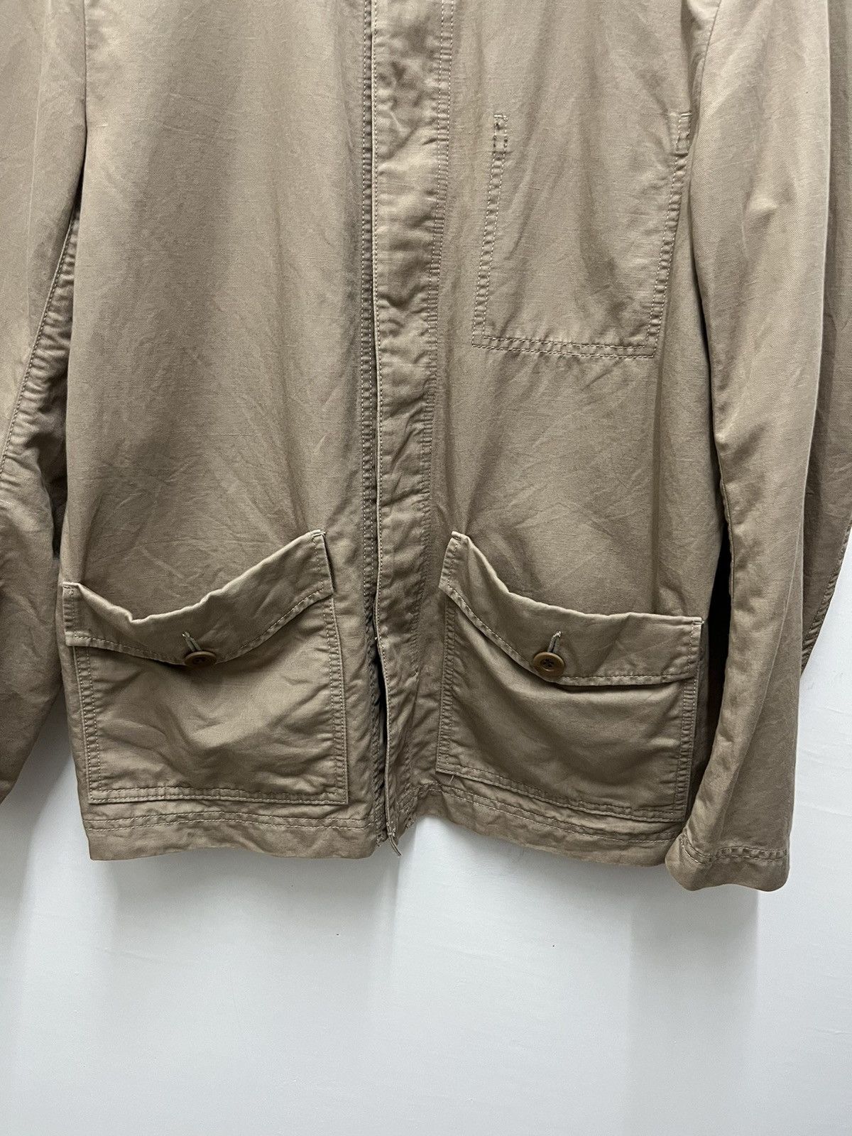 Margaret Howell MHL Margaret Howell Chore Jacket Linen Size US XL / EU 56 / 4 - 3 Thumbnail