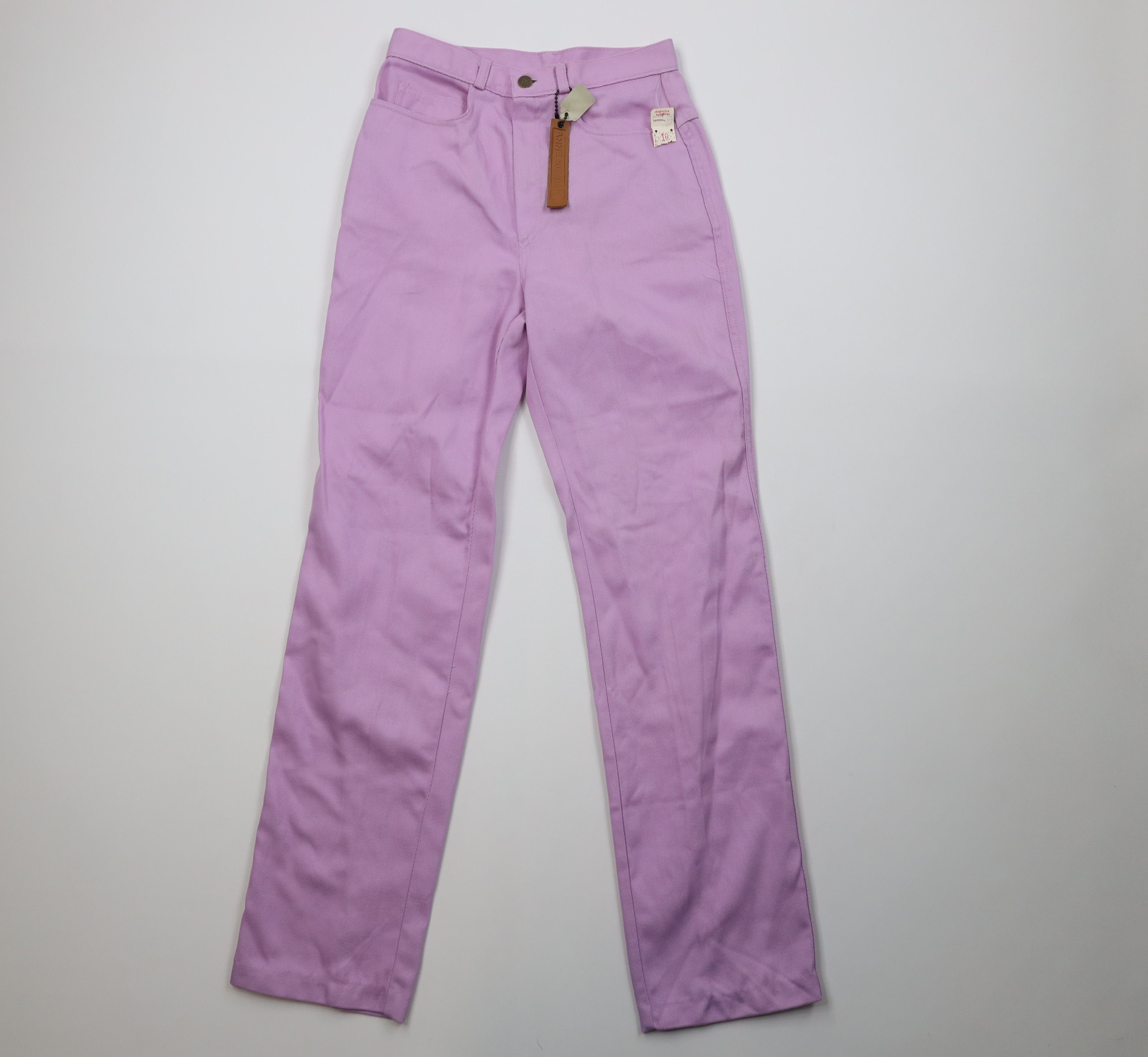 Vintage Deadstock Vintage 70s Streetwear Leg Jeans Purple USA Size 32" / US 10 / IT 46 - 1 Thumbnail