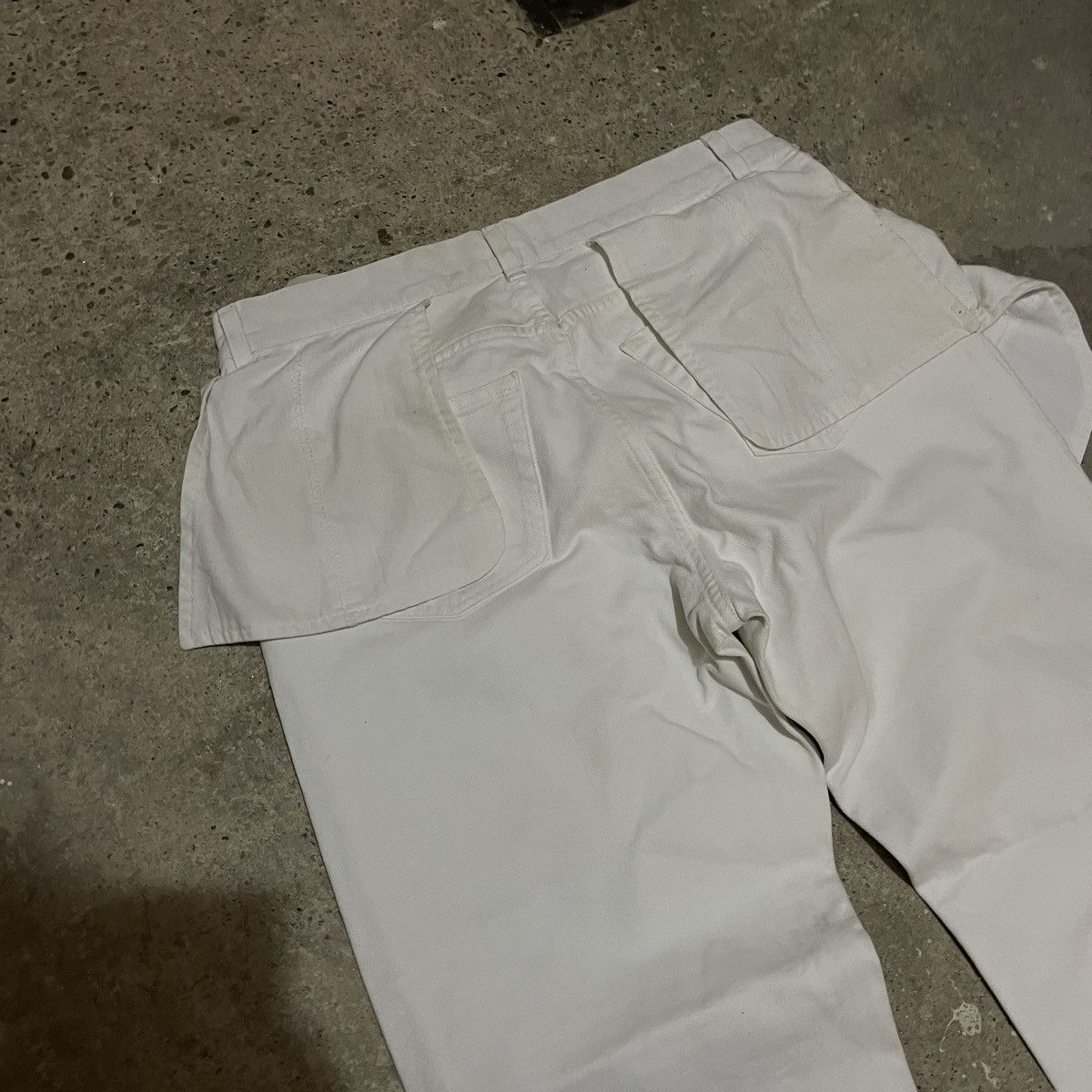 Helmut Lang Rare Helmut Lang „inside out“ runway jeans Size US 34 / EU 50 - 7 Thumbnail