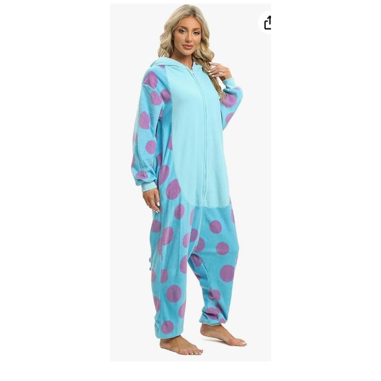 The Unbranded Brand Slim Fit Unisex Adult One piece Sleepwear SIZE MEDIUM Size M / US 6-8 / IT 42-44 - 2 Thumbnail