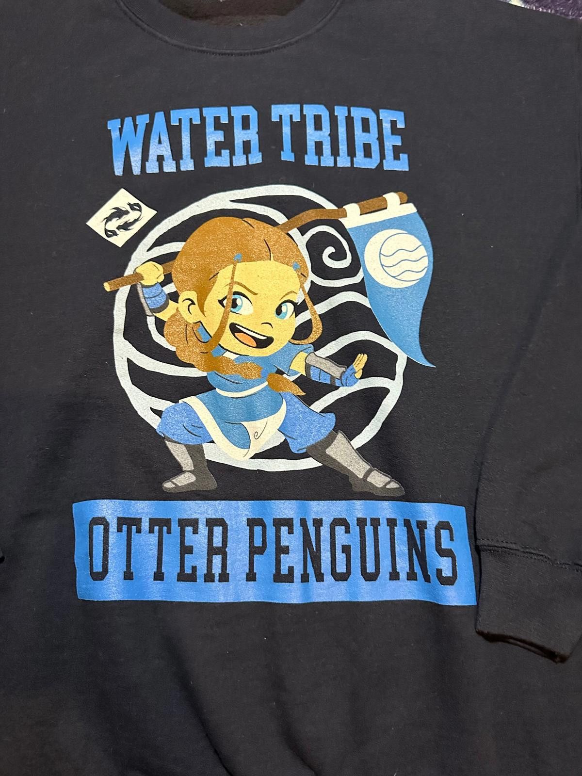 Nickelodeon Avatar The Last Airbender Otter Penguins Sweatshirt Large Size US L / EU 52-54 / 3 - 2 Thumbnail
